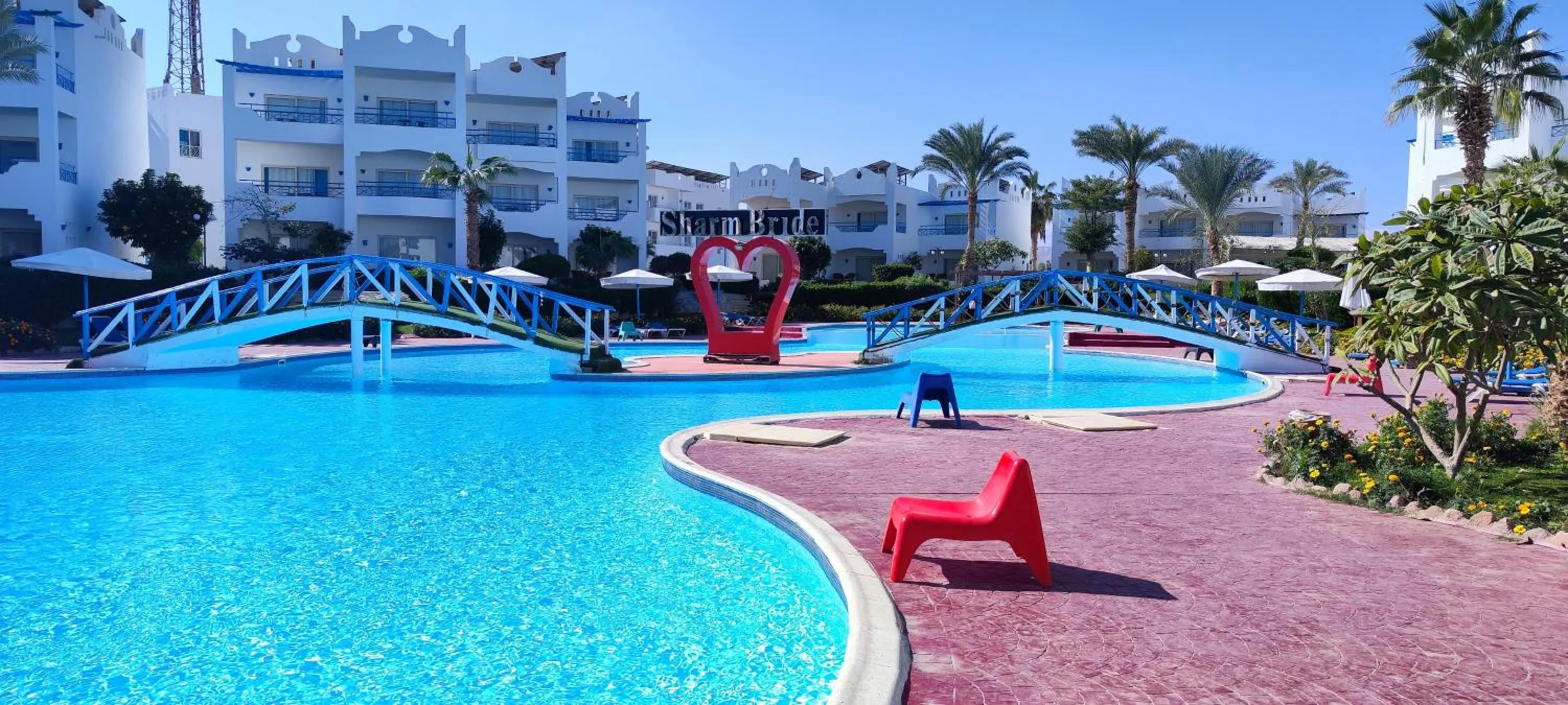 Aqua park in Sharm Bride Resort Aqua & SPA