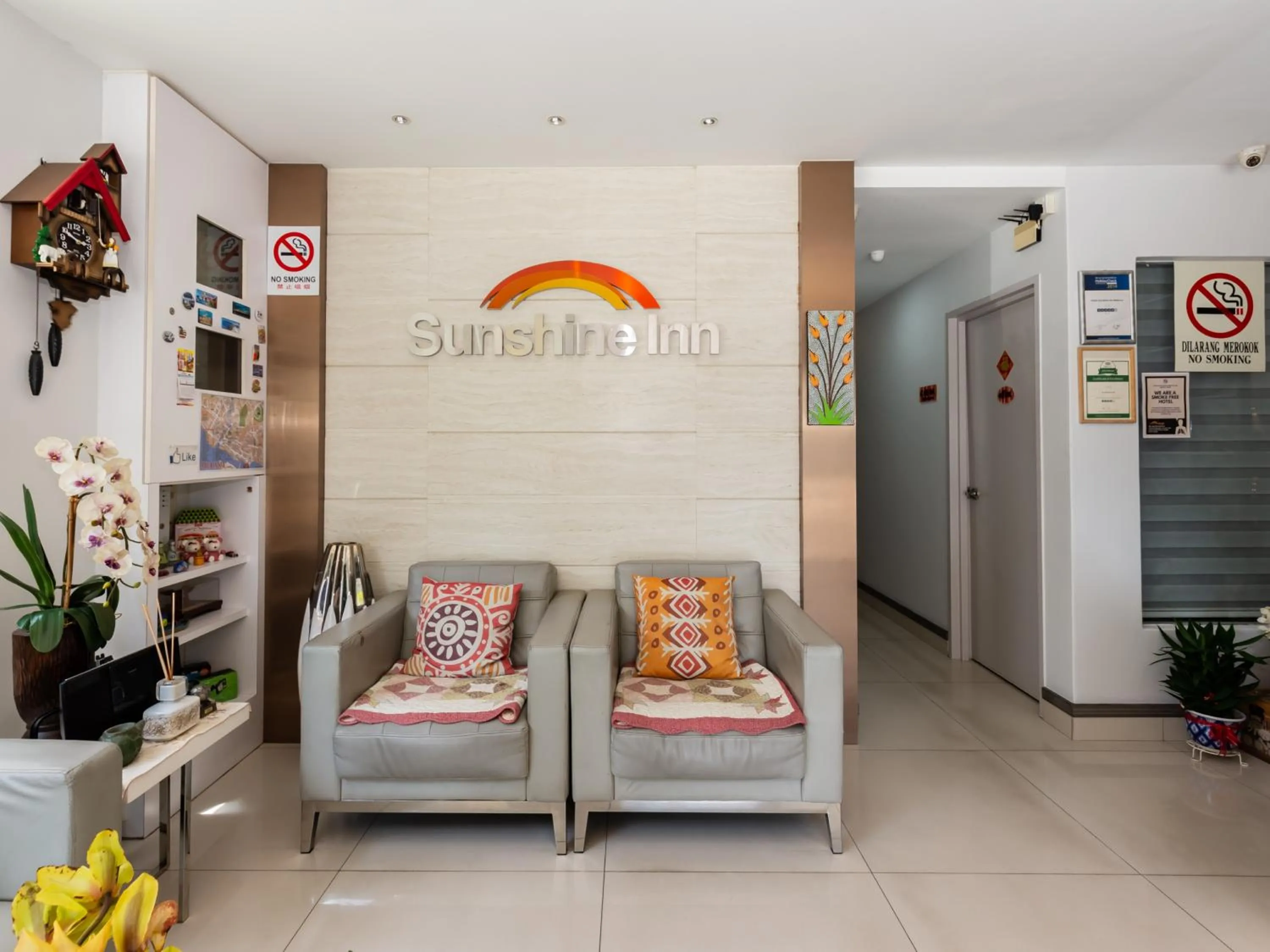 Lobby or reception in Sunshine Inn