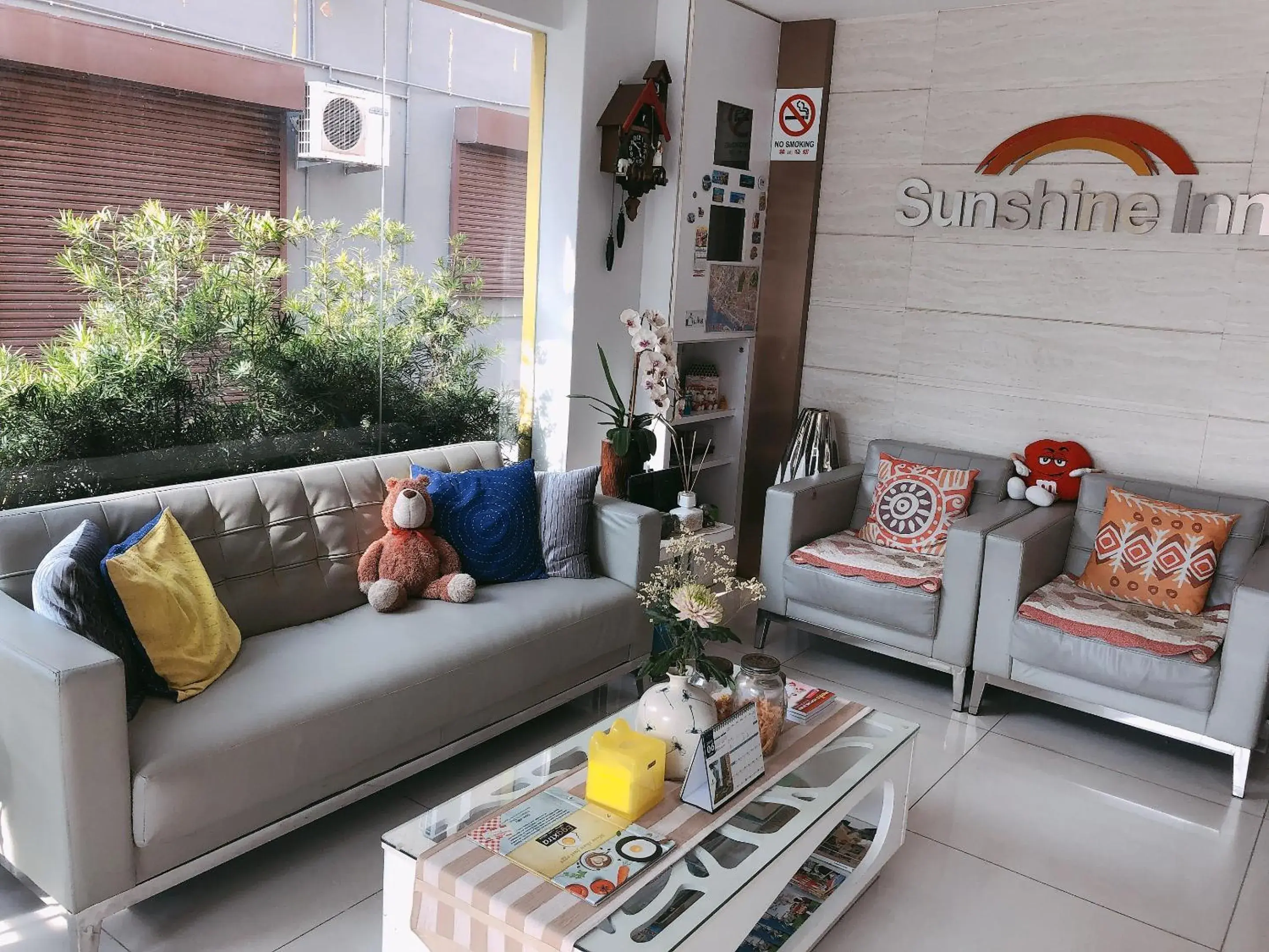 Lobby or reception in Sunshine Inn Lobby or reception in Sunshine Inn