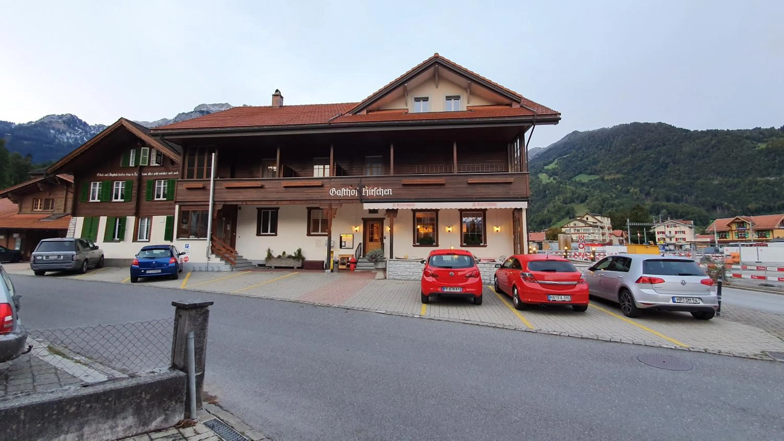Property building in Gasthof Hirschen in Wilderswil