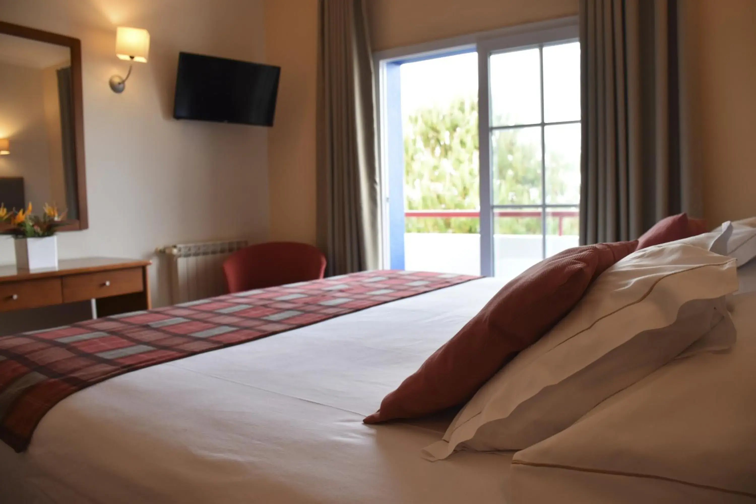 Balcony/Terrace, Bed in Hotel O Colmo Balcony/Terrace, Bed in Hotel O Colmo