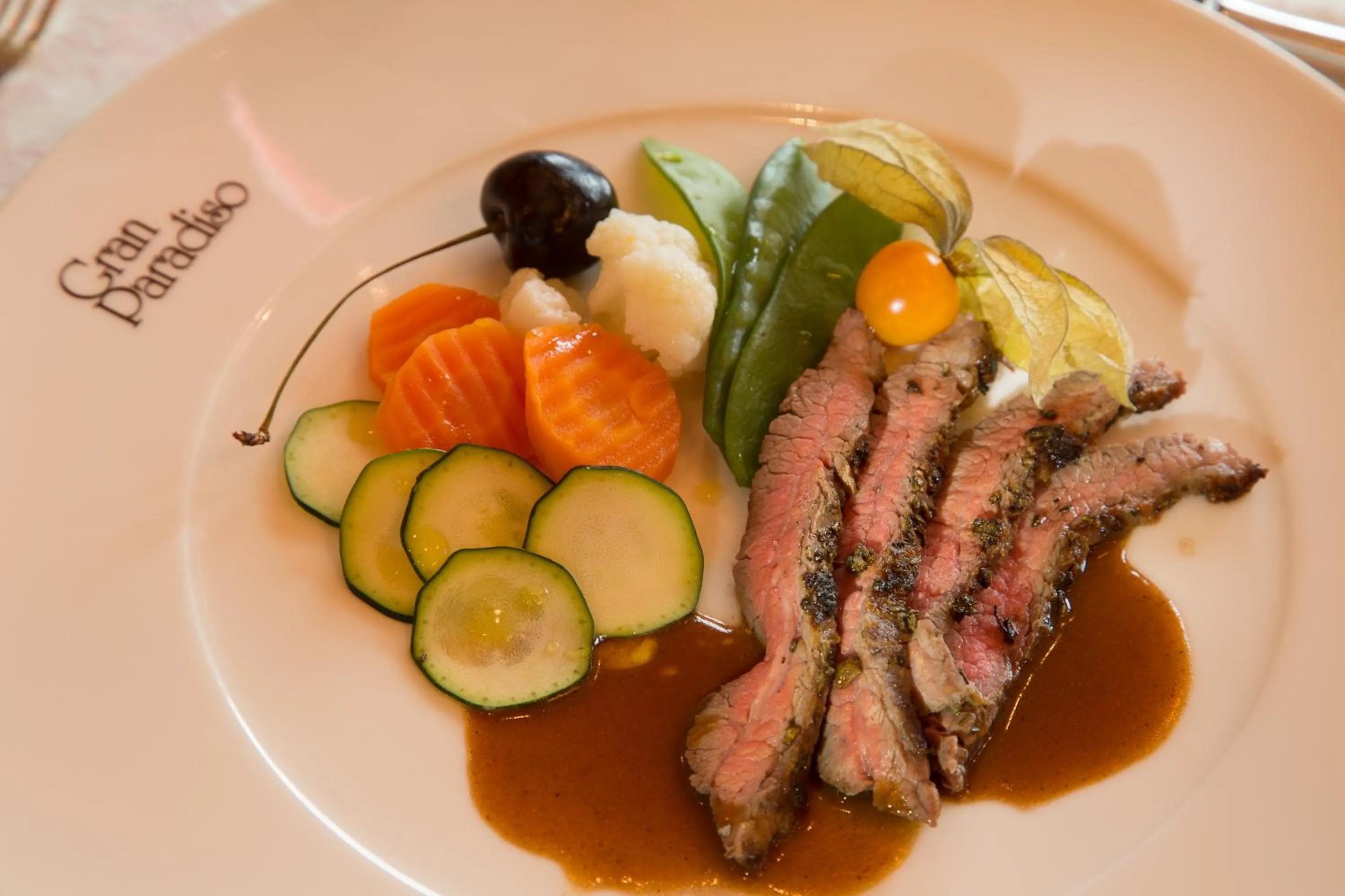 Food close-up in Hotel Gran Paradiso