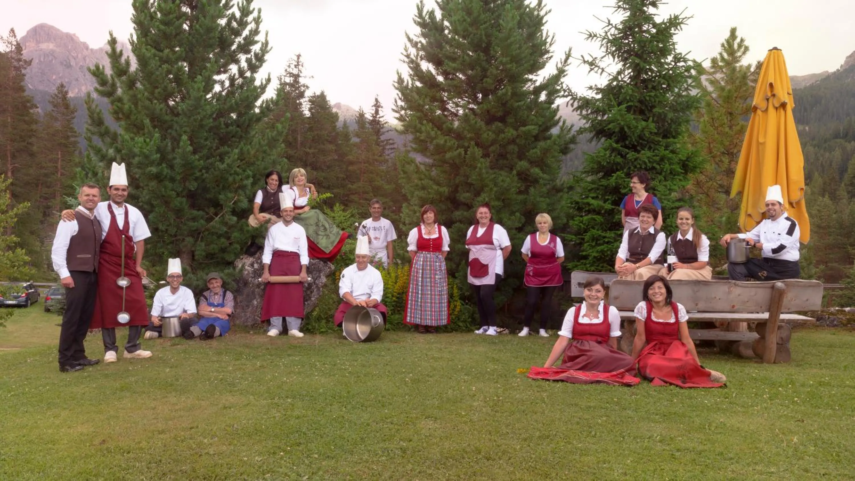 Staff in Hotel Gran Paradiso