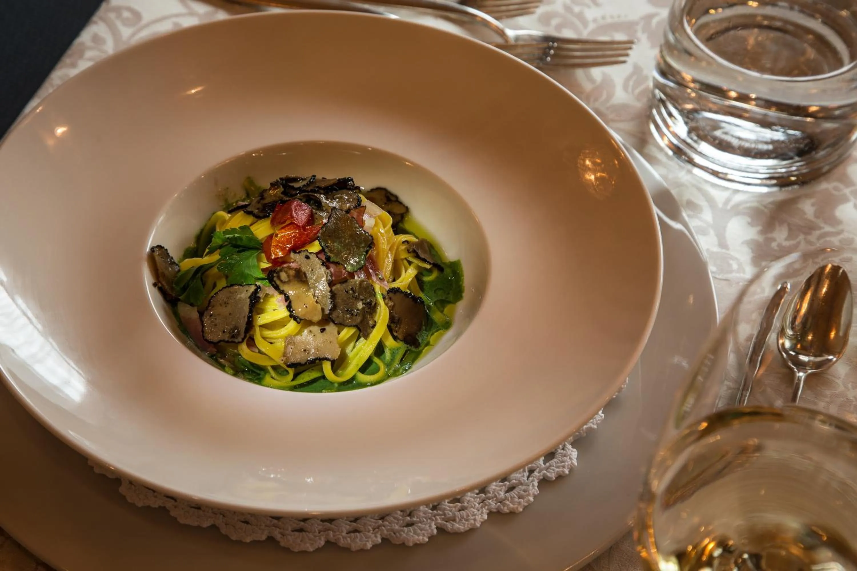 Food close-up in Hotel Gran Paradiso