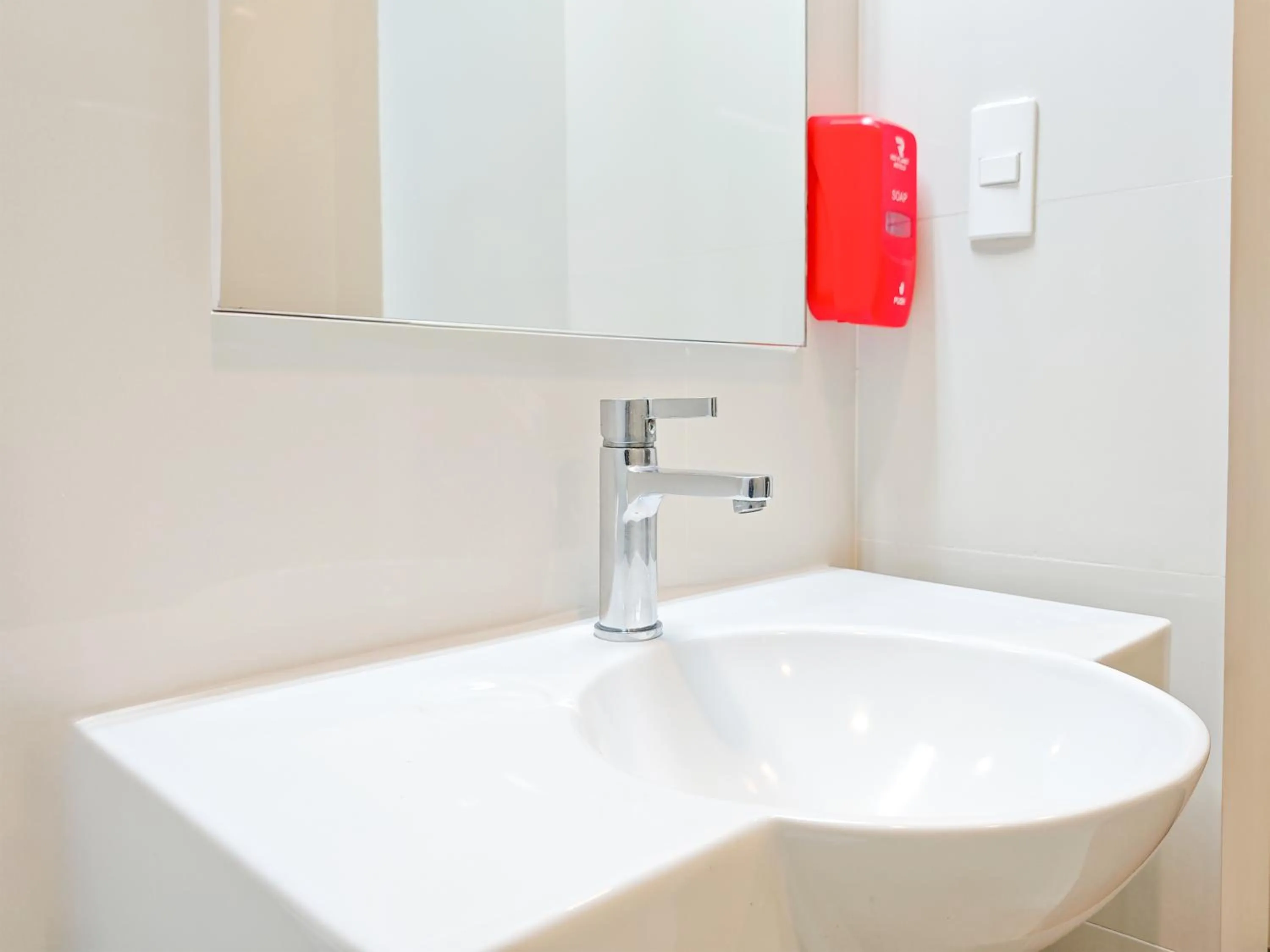 Bathroom in Red Planet Makati Avenue Manila