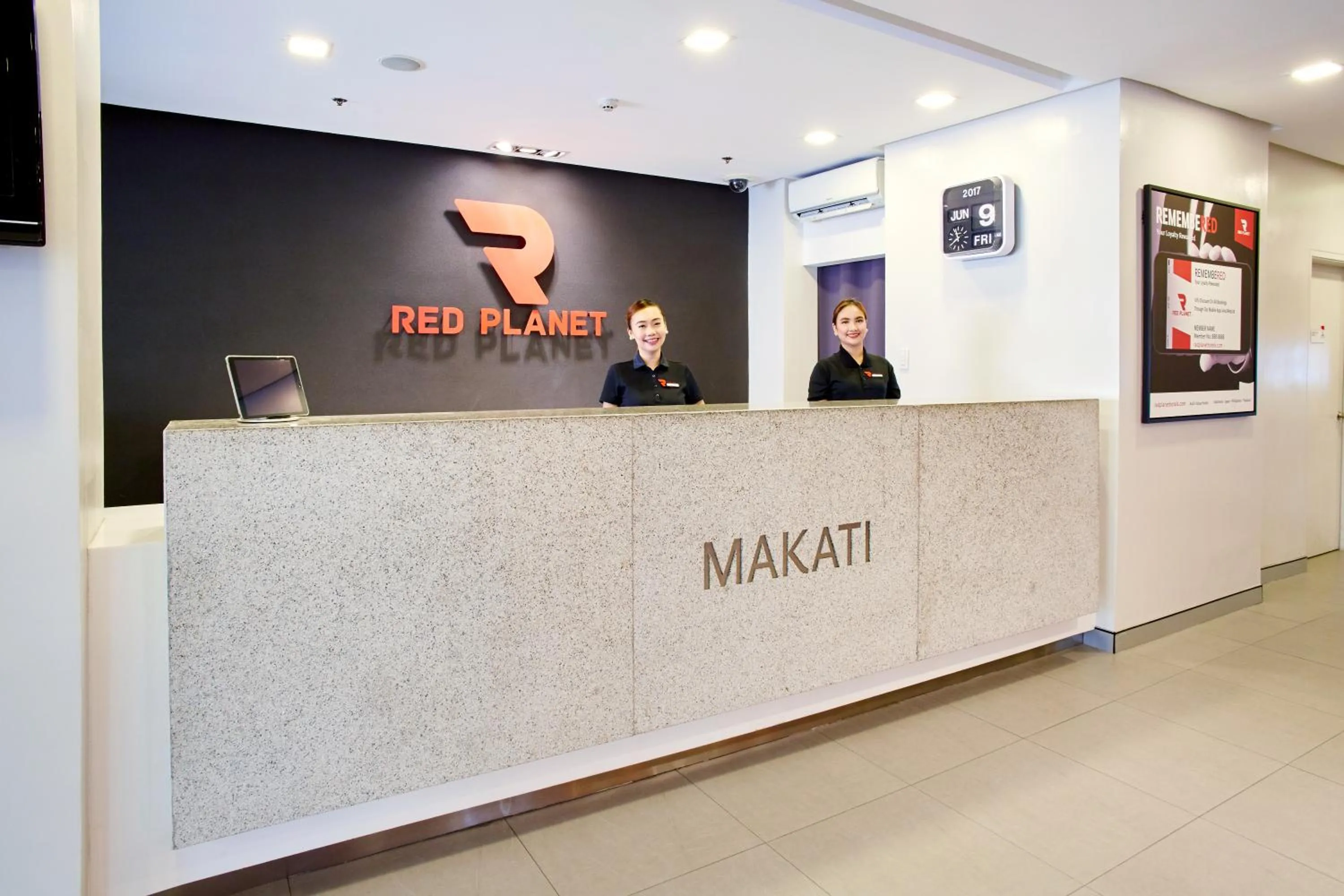 Staff in Red Planet Makati Avenue Manila