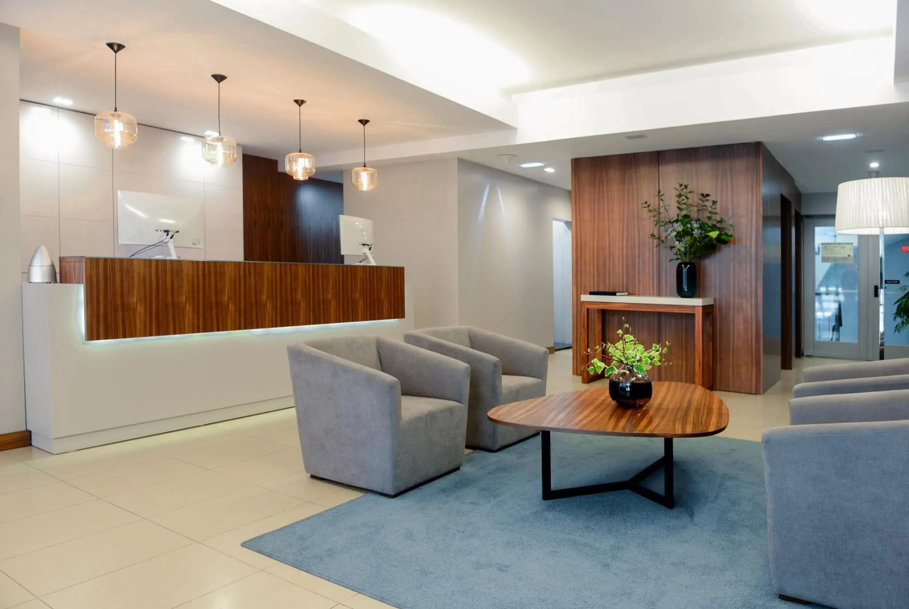 Lobby or reception in Hotel Navarras Lobby or reception in Hotel Navarras