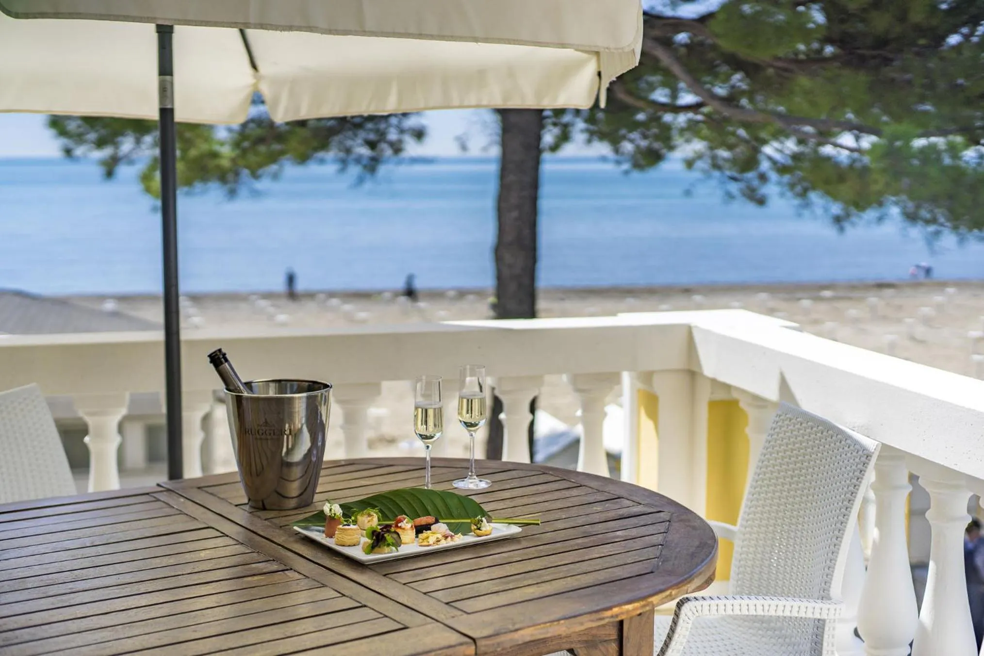 Sea view in Hotel Ville Bianchi