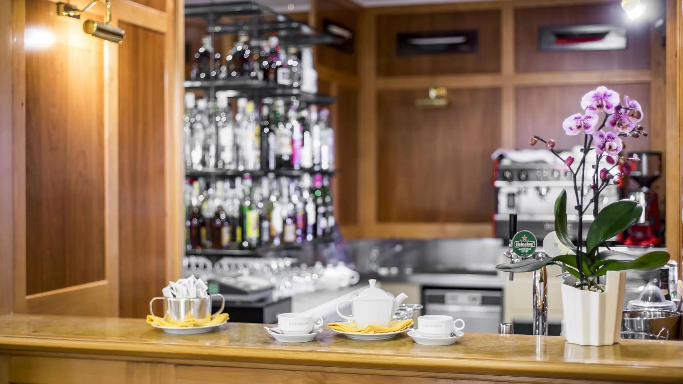 Lounge or bar in Hotel Ville Bianchi