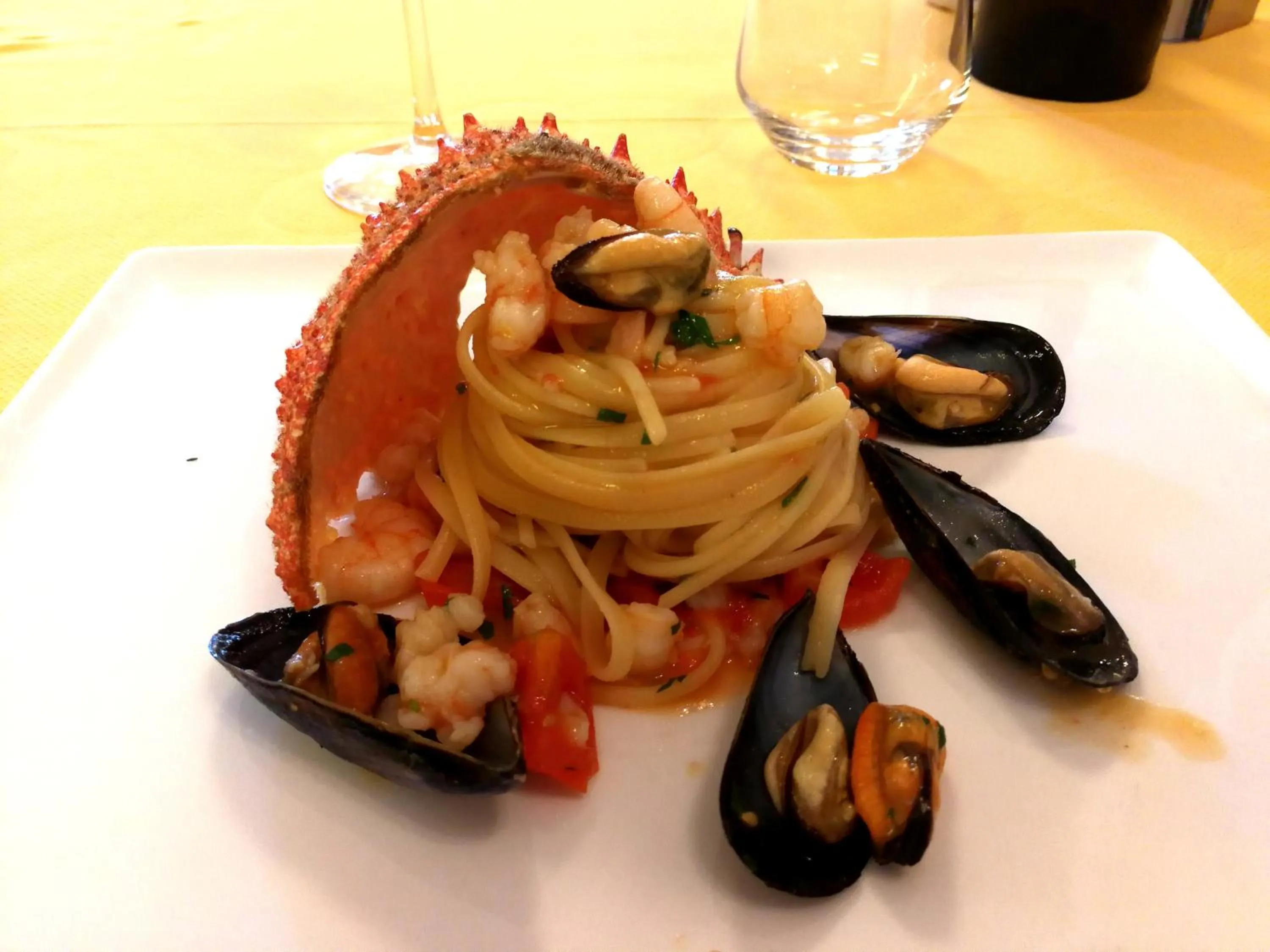 Food close-up in Hotel Ville Bianchi