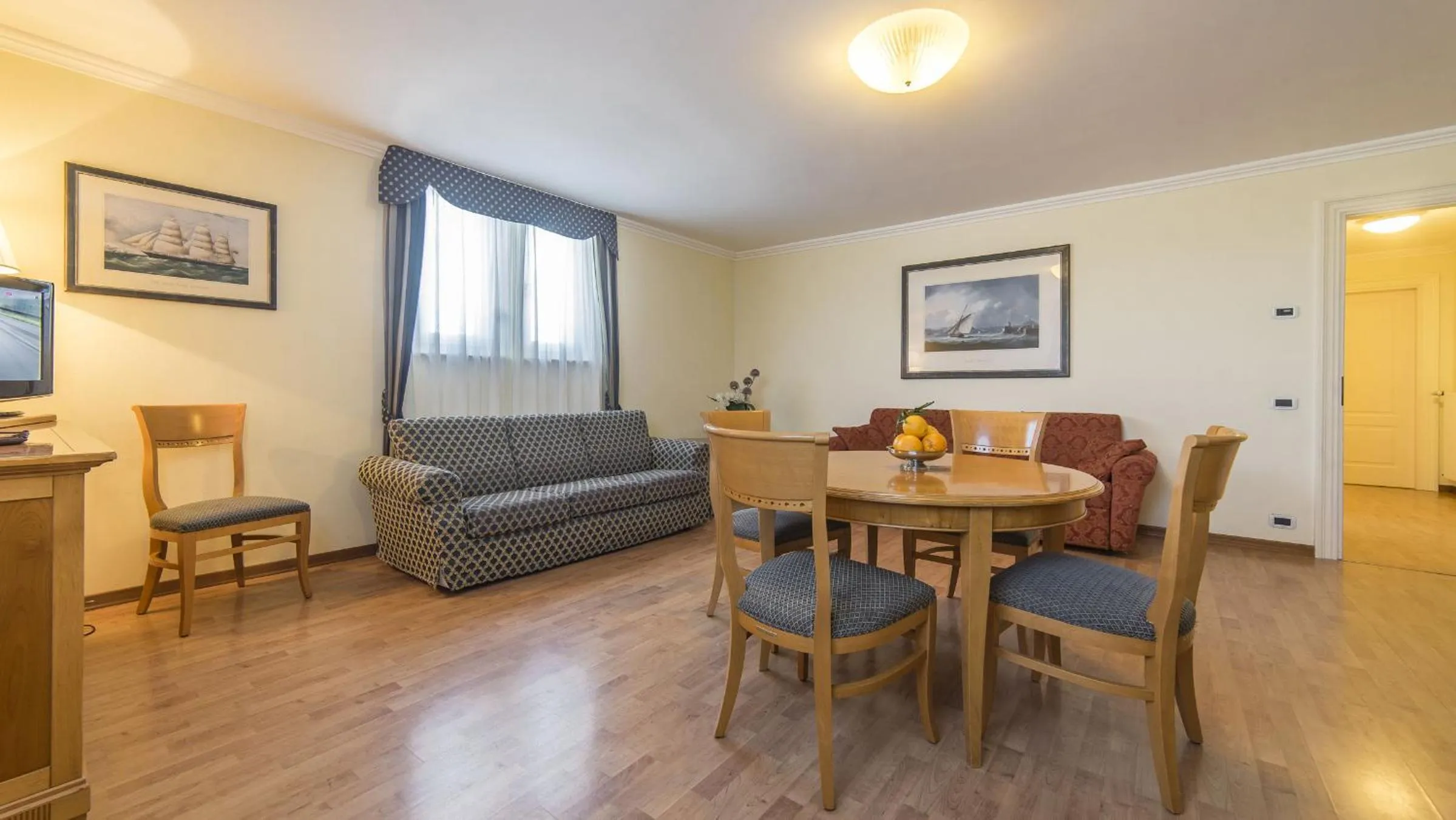 Kitchen or kitchenette in Hotel Ville Bianchi