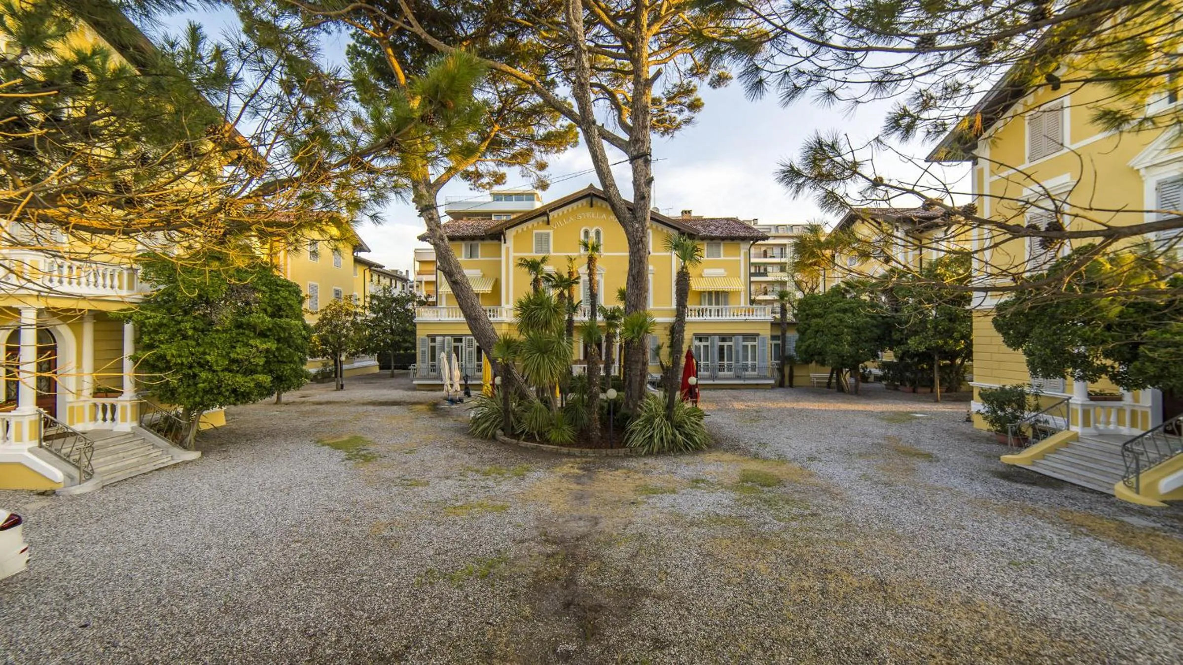 Garden in Hotel Ville Bianchi