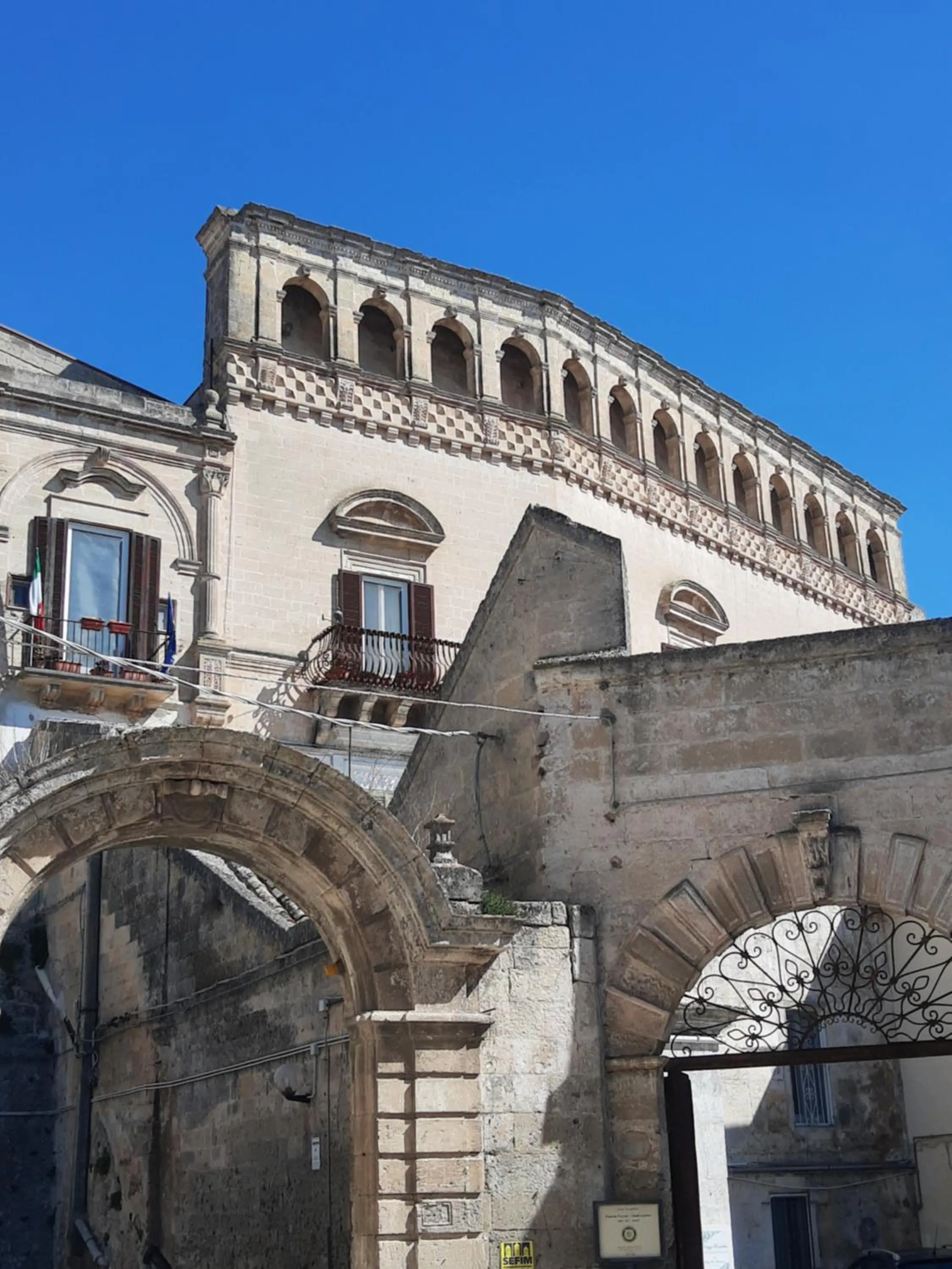 Property building in Palazzo Bernardini B & B