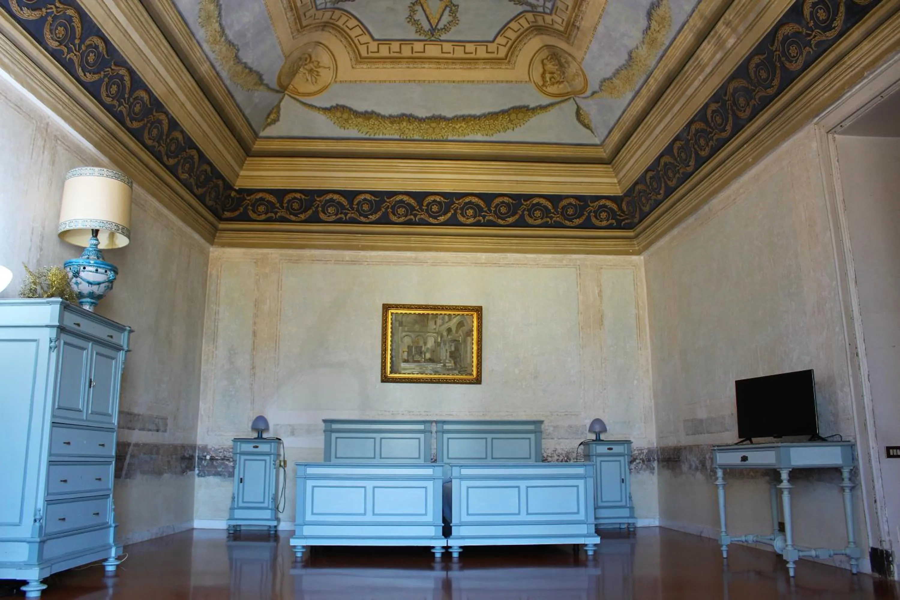 Bedroom in Palazzo Bernardini B & B