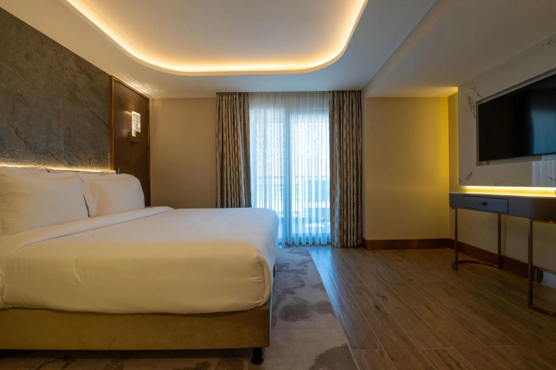 Bedroom, Bed in Boreas Hotel & SPA, Trademark Collection by Wyndham