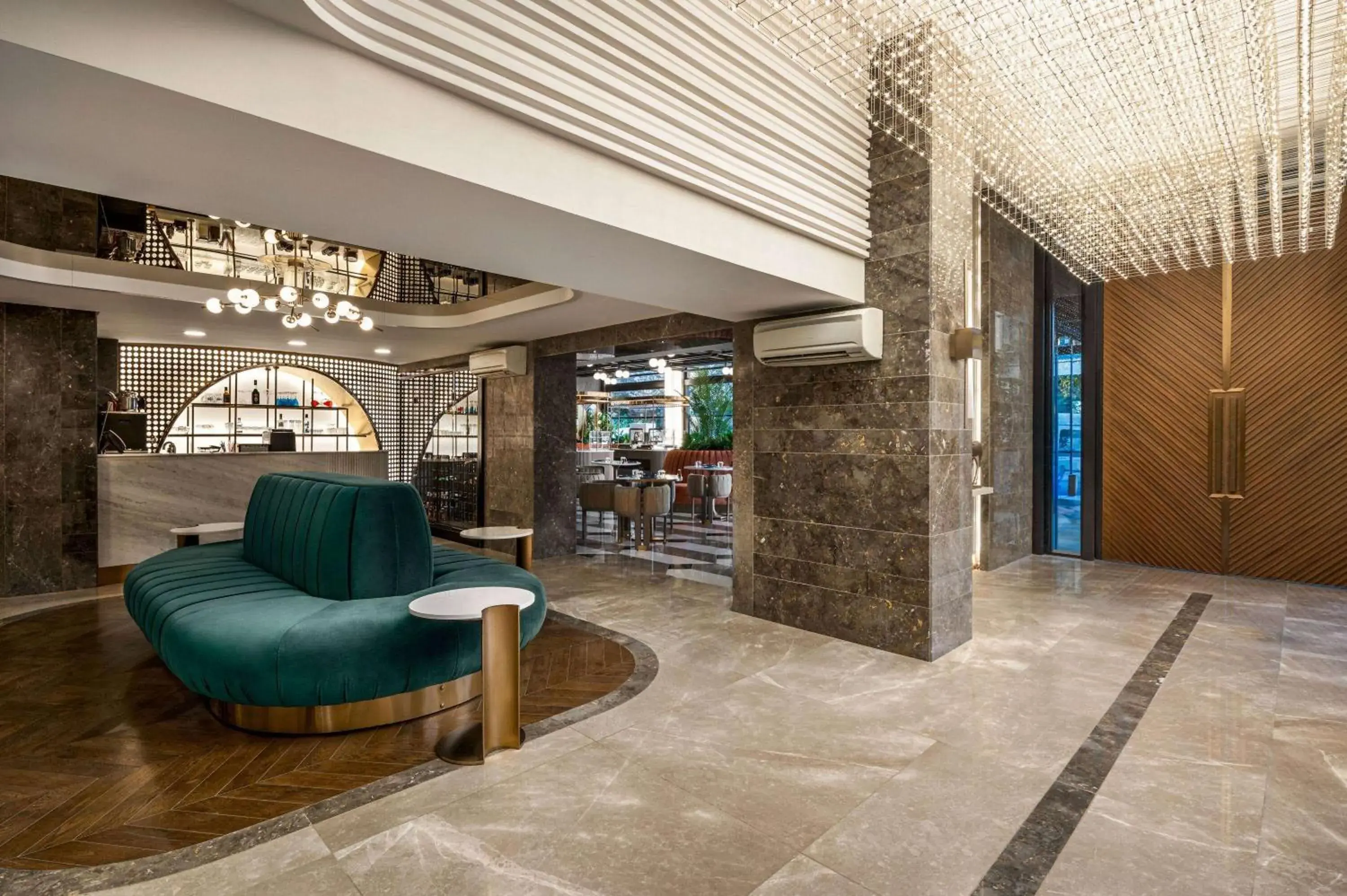 Lobby or reception in Boreas Hotel, Trademark Collection by Wyndham Lobby or reception in Boreas Hotel, Trademark Collection by Wyndham