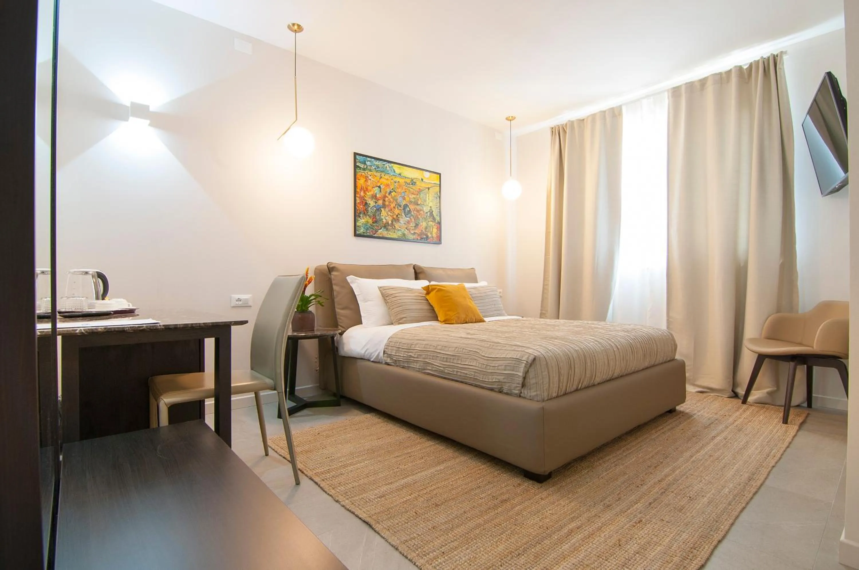 Bedroom, Bed in Garda Room