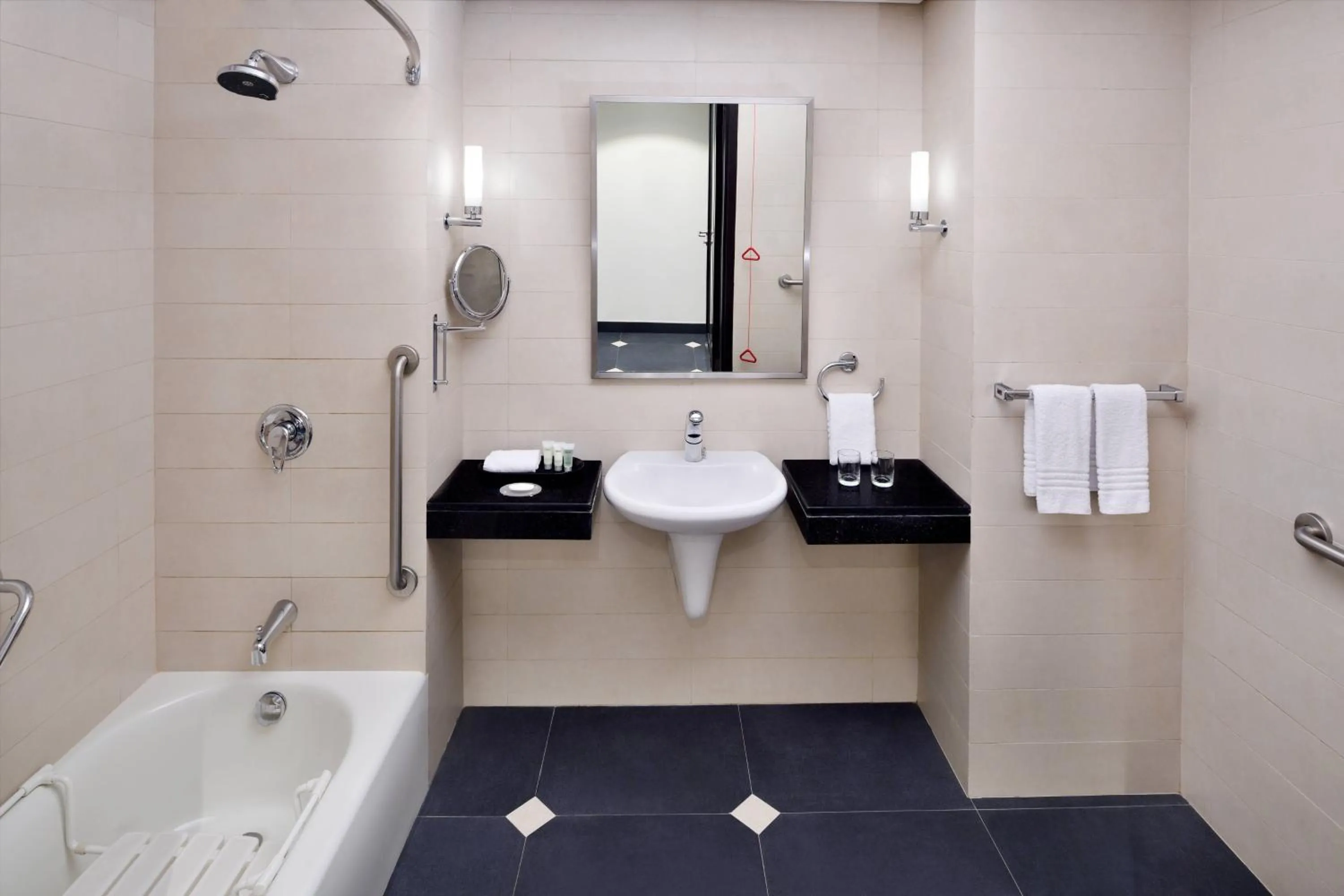 Bathroom in Courtyard by Marriott Riyadh Diplomatic Quarter