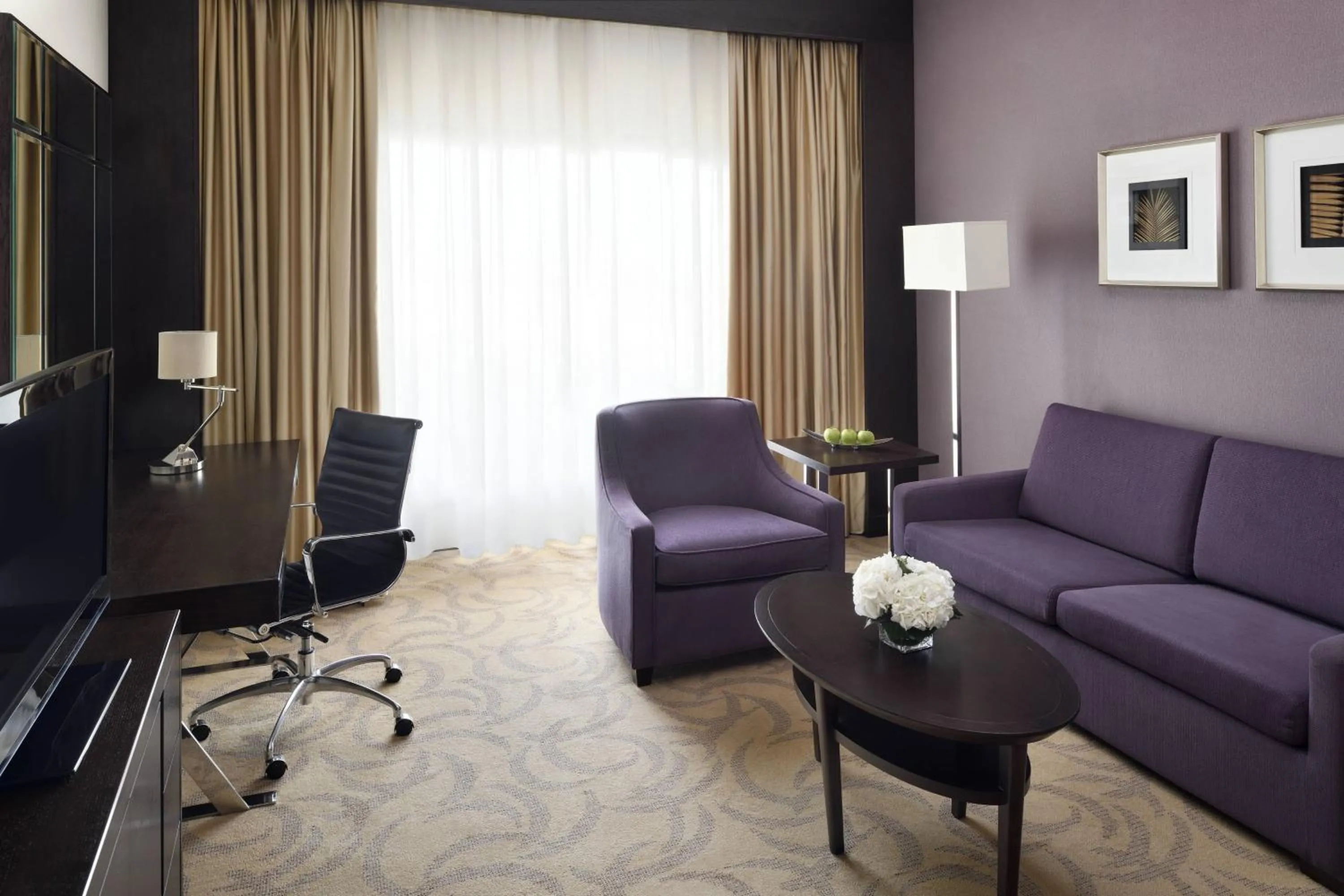 Living room in Courtyard by Marriott Riyadh Diplomatic Quarter