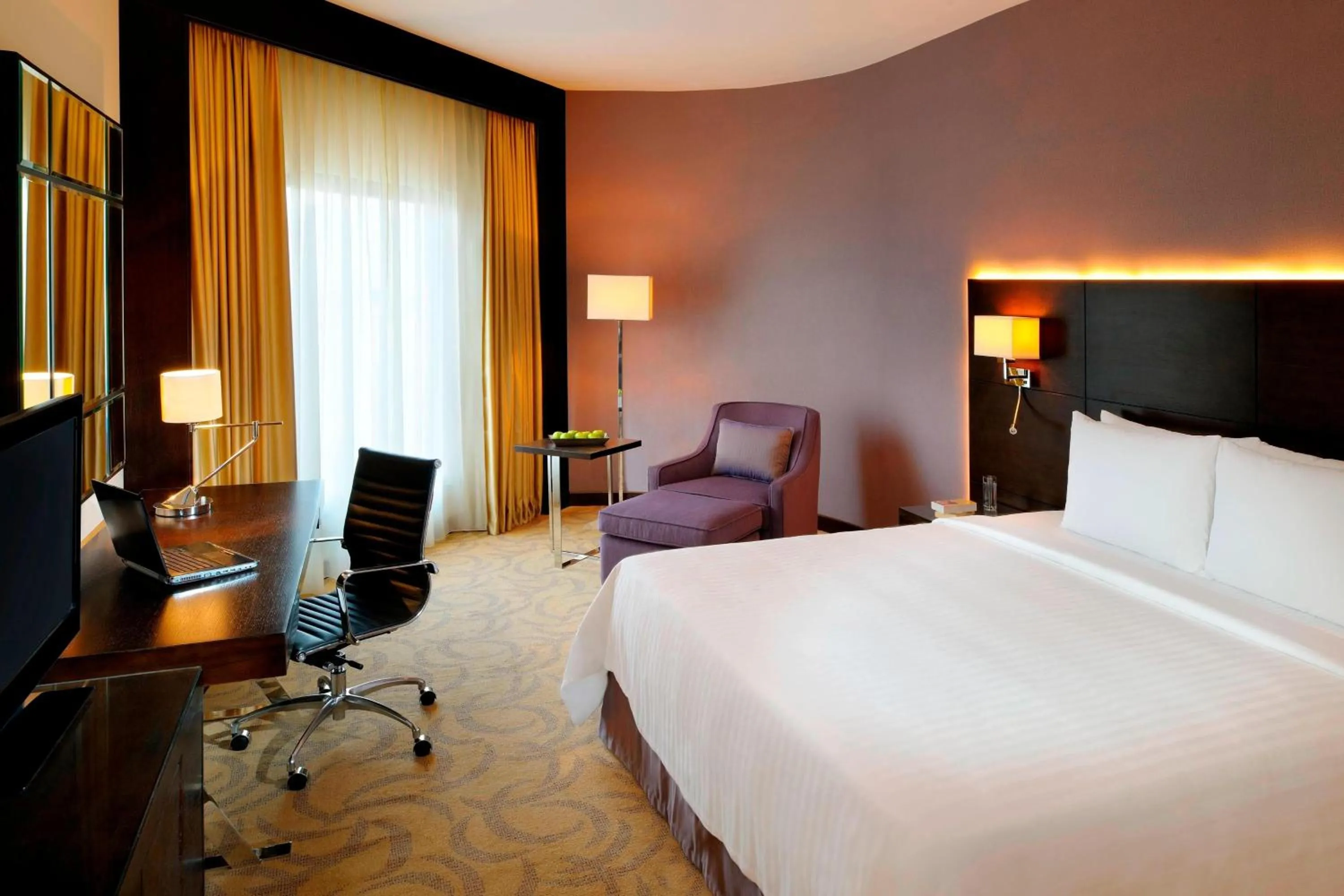 Photo of the whole room, Bed in Courtyard by Marriott Riyadh Diplomatic Quarter