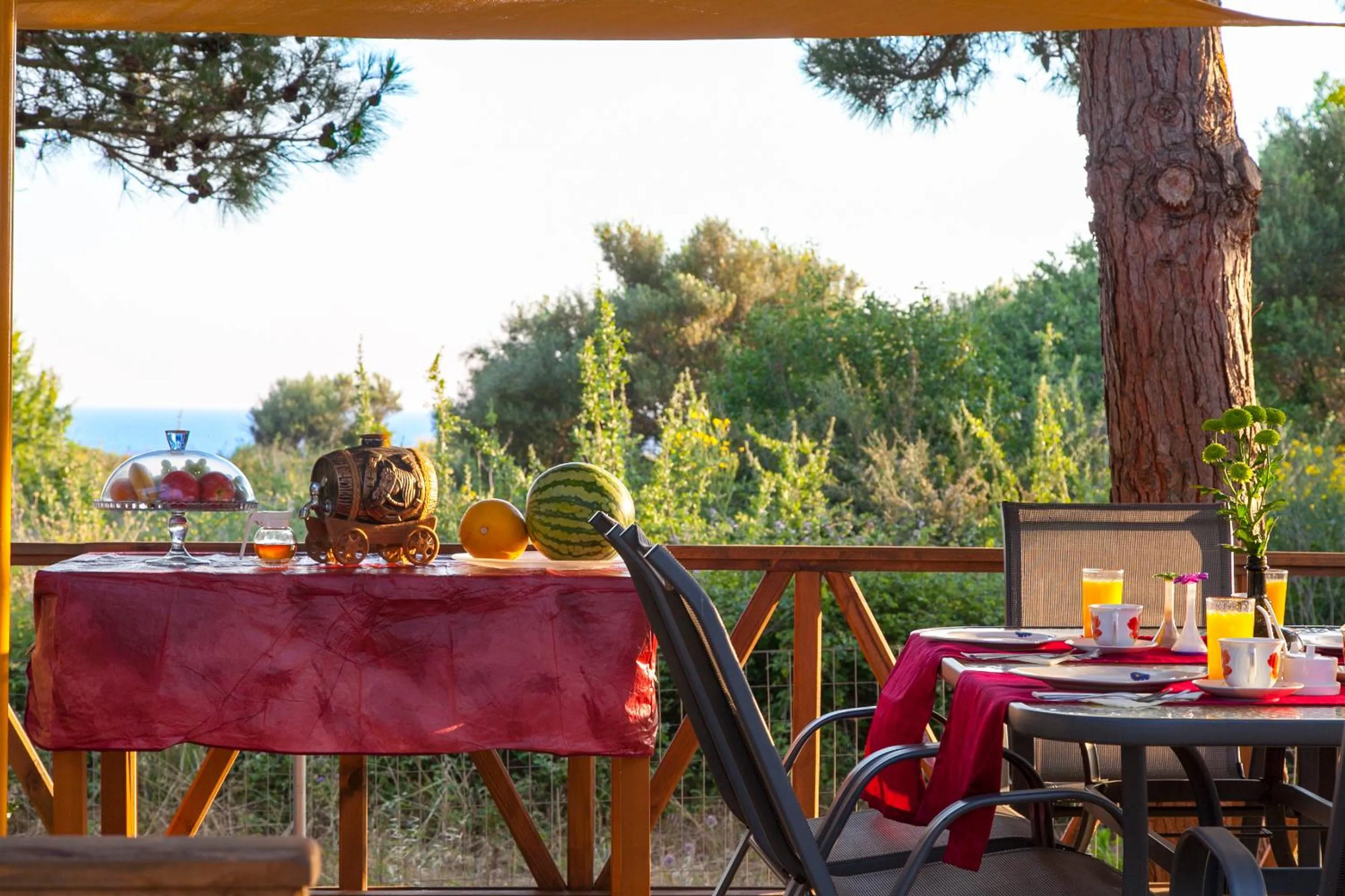 Patio in Monambeles Villas