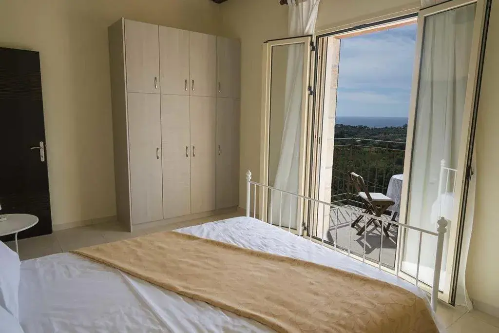 Bed in Monambeles Villas Bed in Monambeles Villas