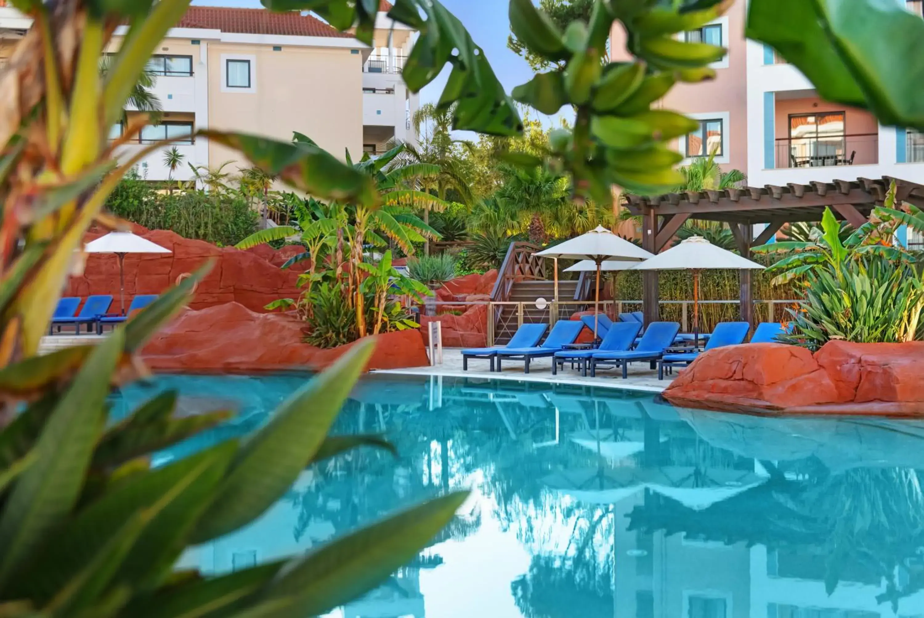 Pool view in Hilton Vilamoura Pool view in Hilton Vilamoura