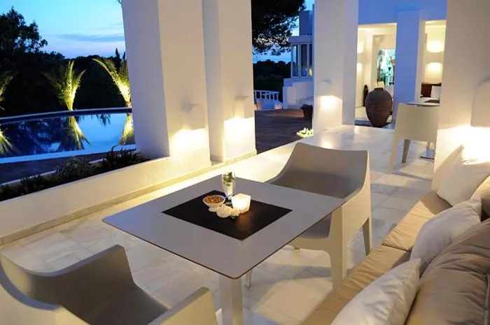 Seating area in Hotel Village