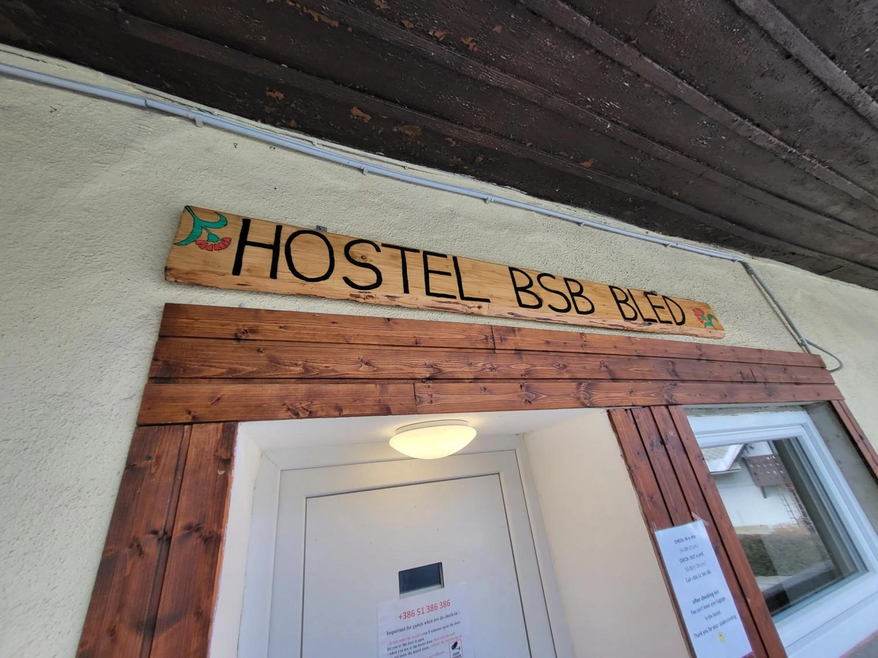 Property logo or sign in Bus Station Beds