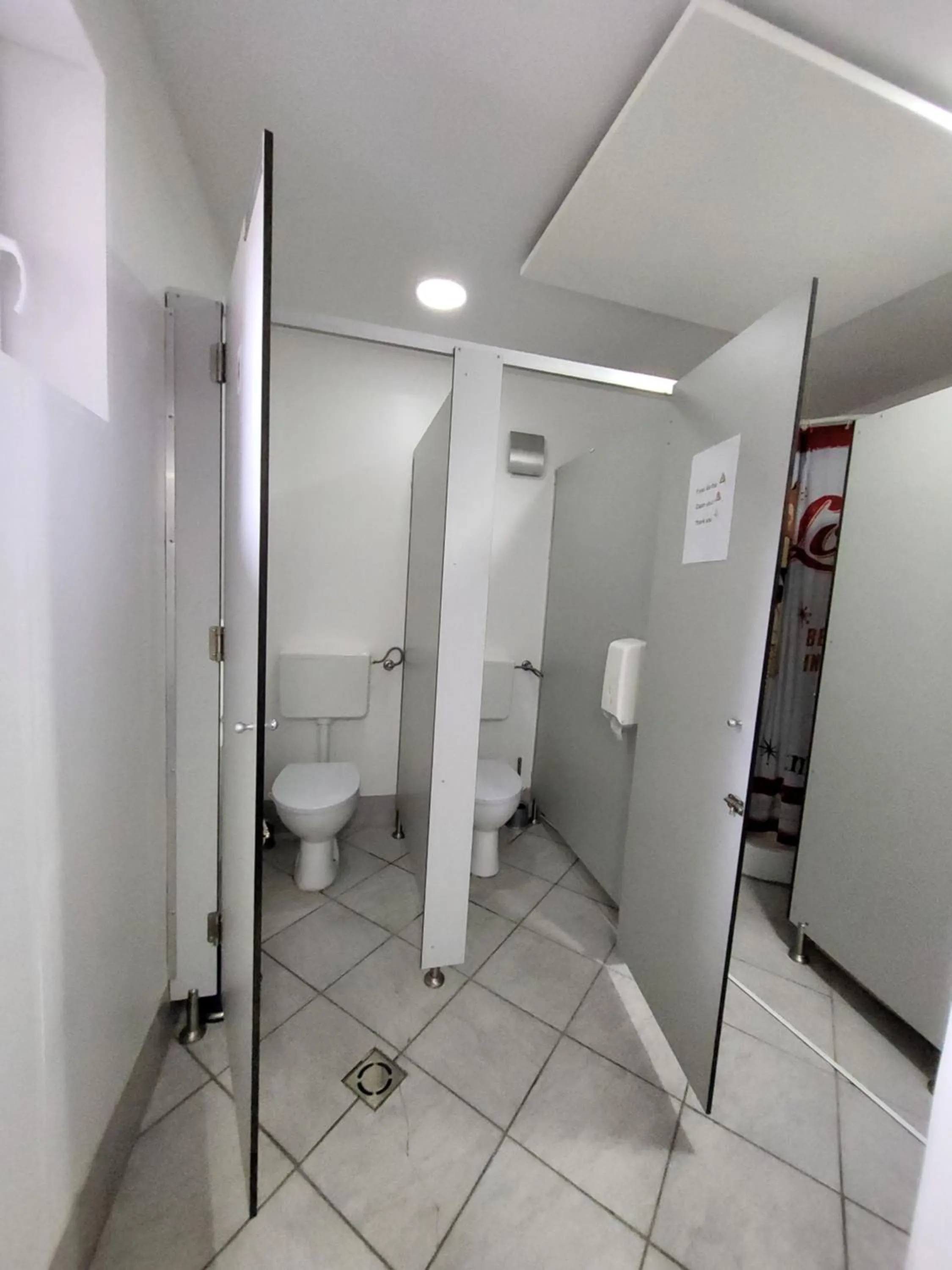 Toilet in Bus Station Beds