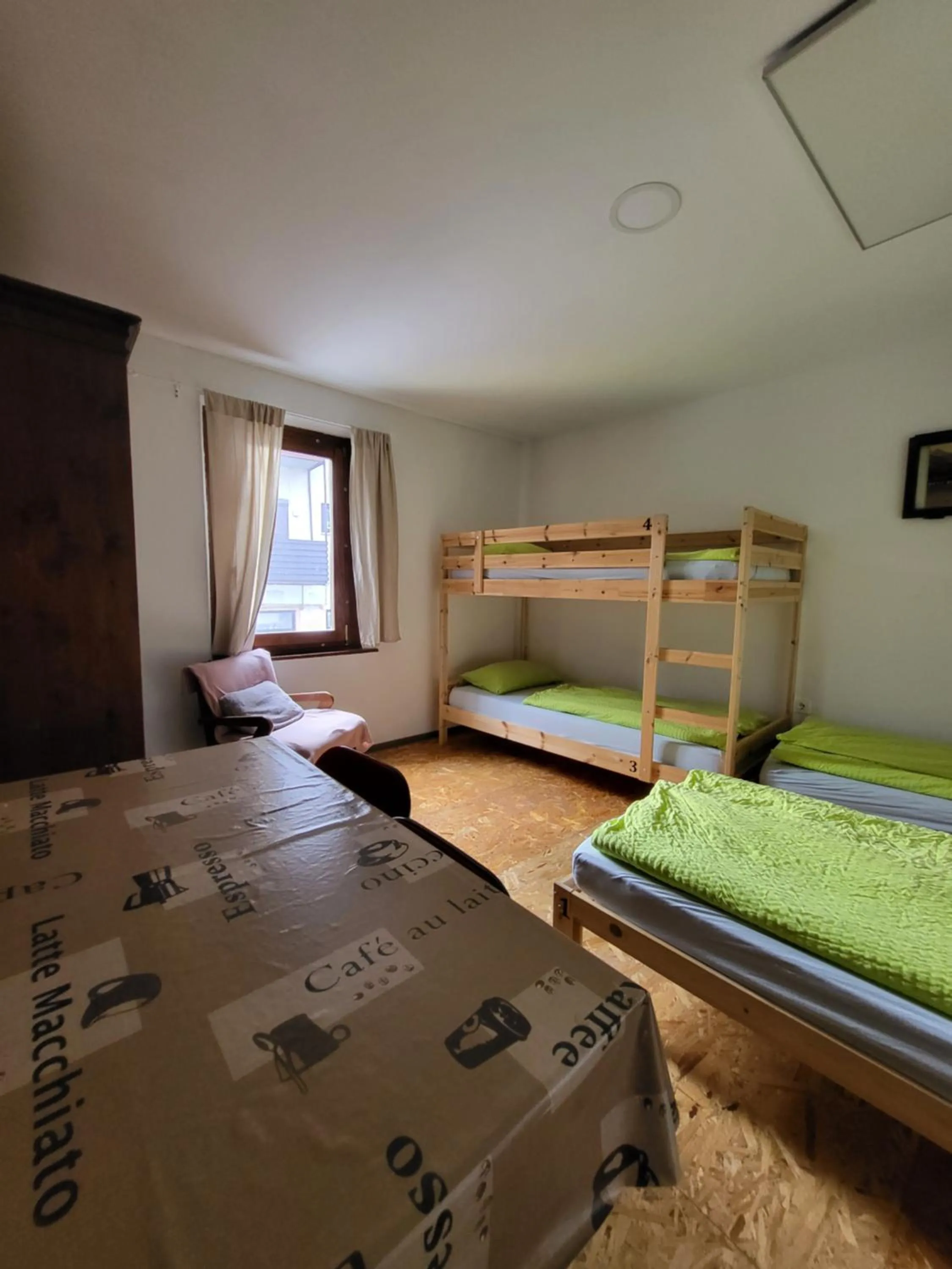 Photo of the whole room, Bed in Bus Station Beds