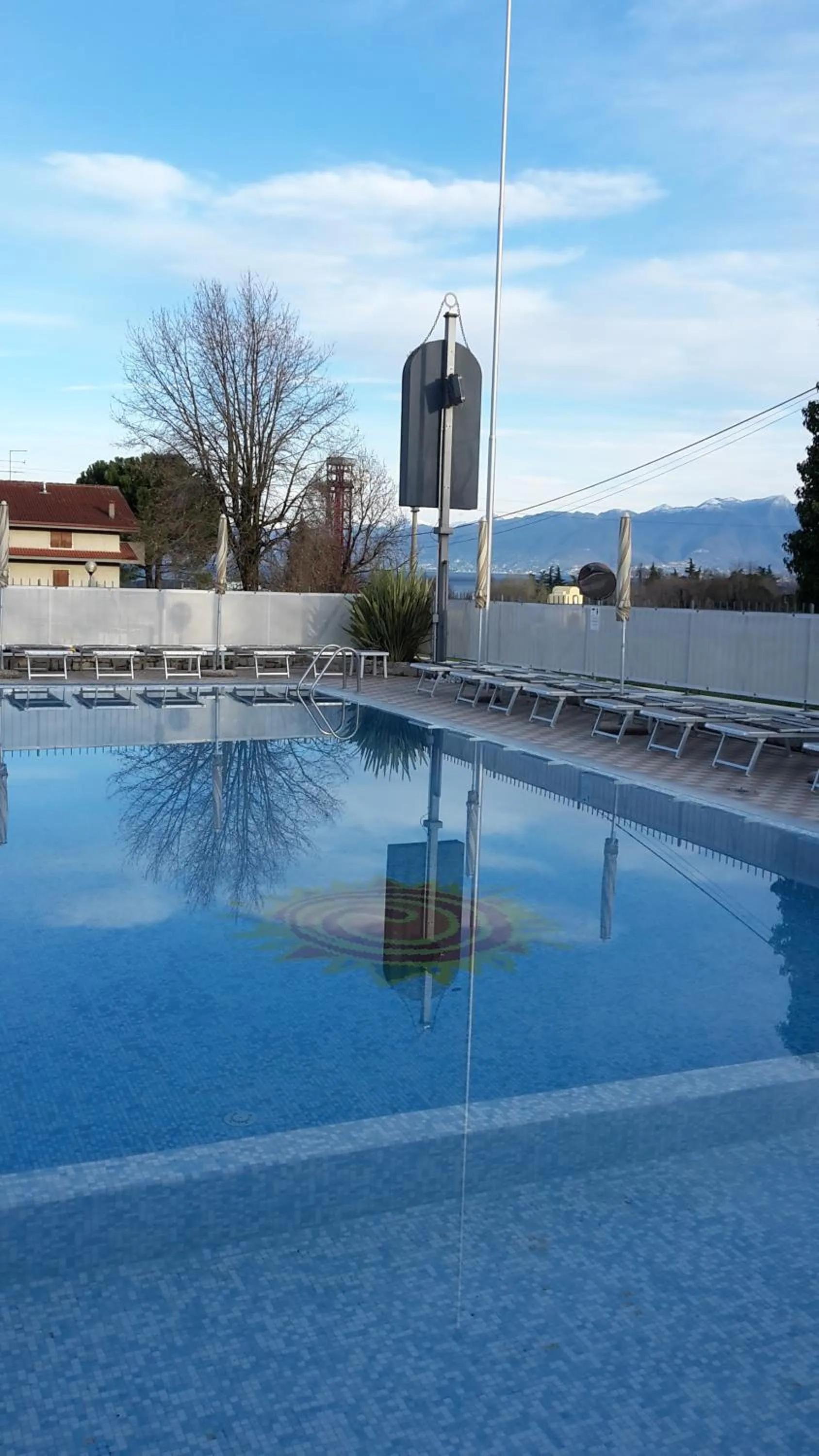 Swimming pool in Residenza Orchidee