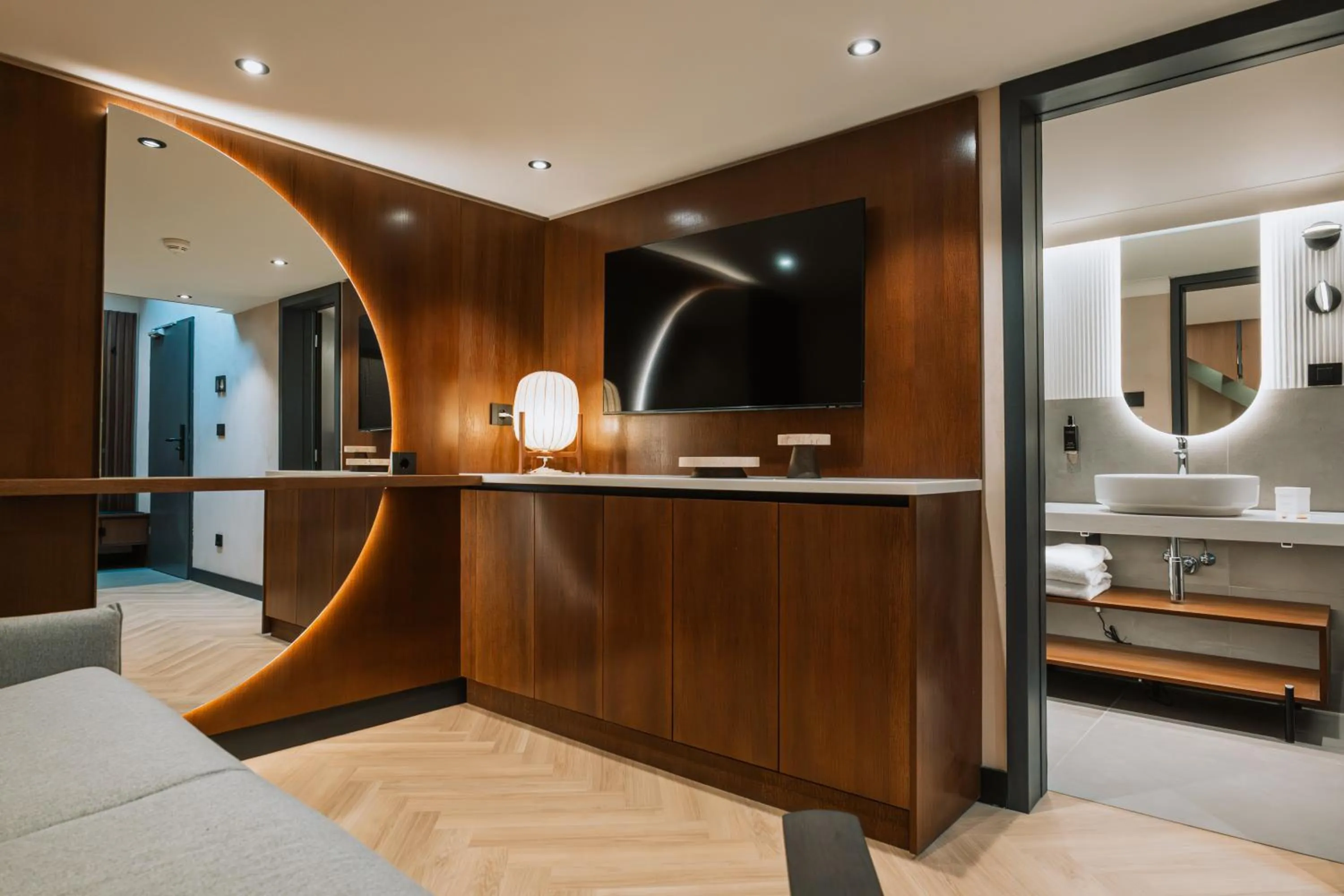 Living room in Hotel Trianon