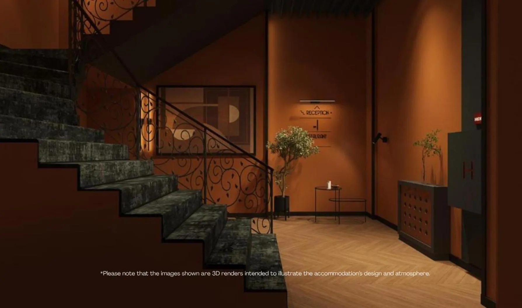 Lobby or reception in Hotel Trianon