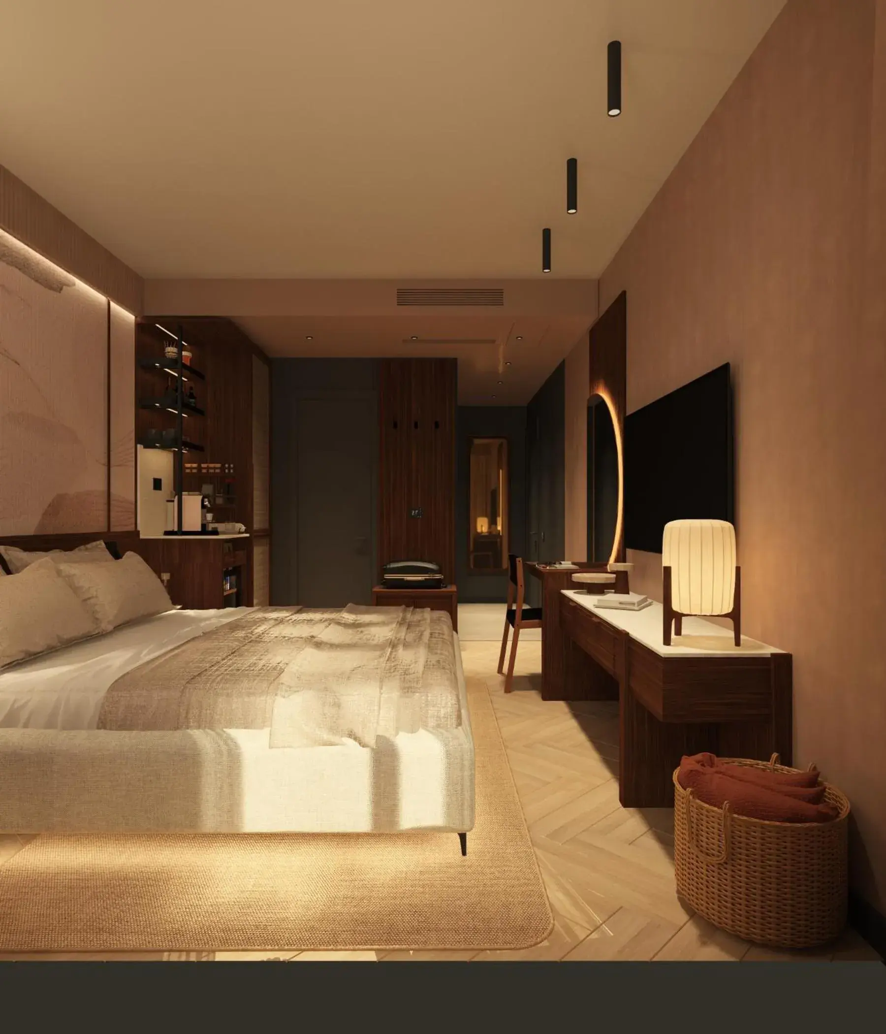 Bed in Hotel Trianon Bed in Hotel Trianon