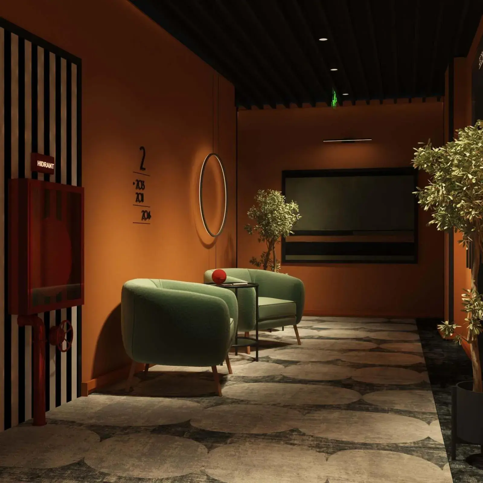 Property building in Hotel Trianon Property building in Hotel Trianon