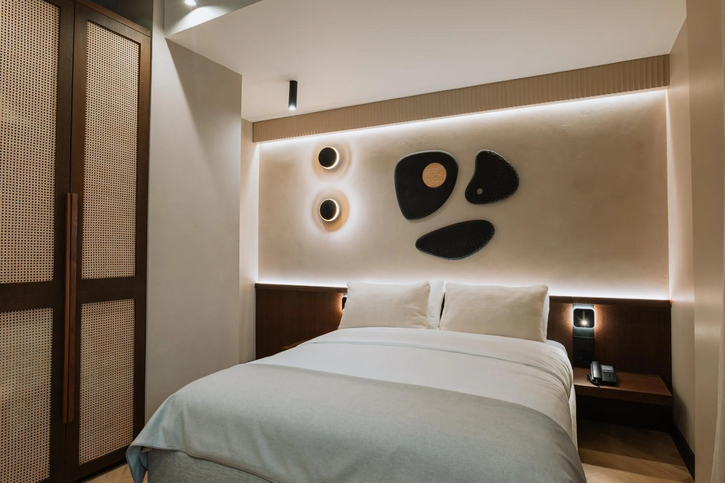 Bed in Hotel Trianon