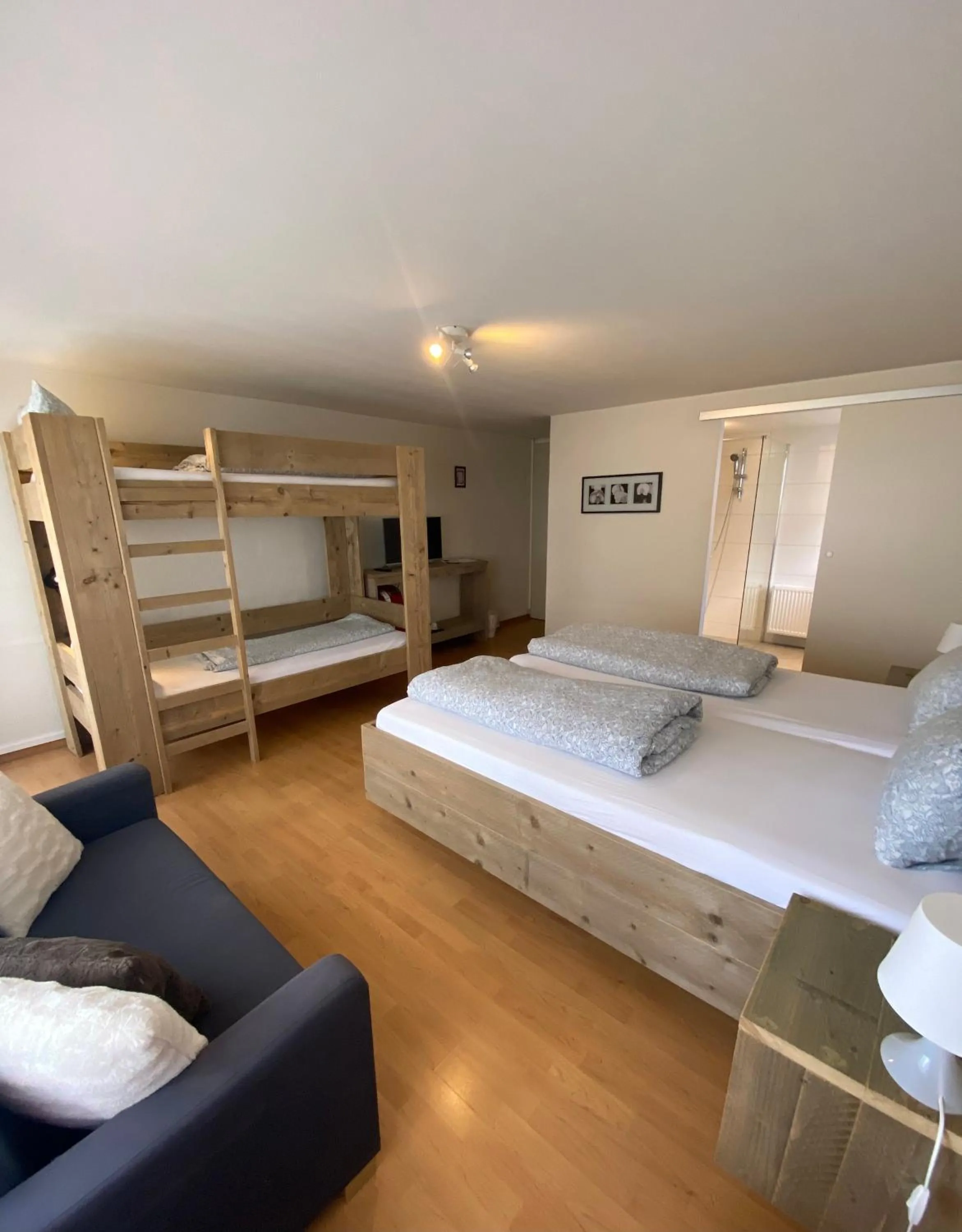Bed in Hotel Twing