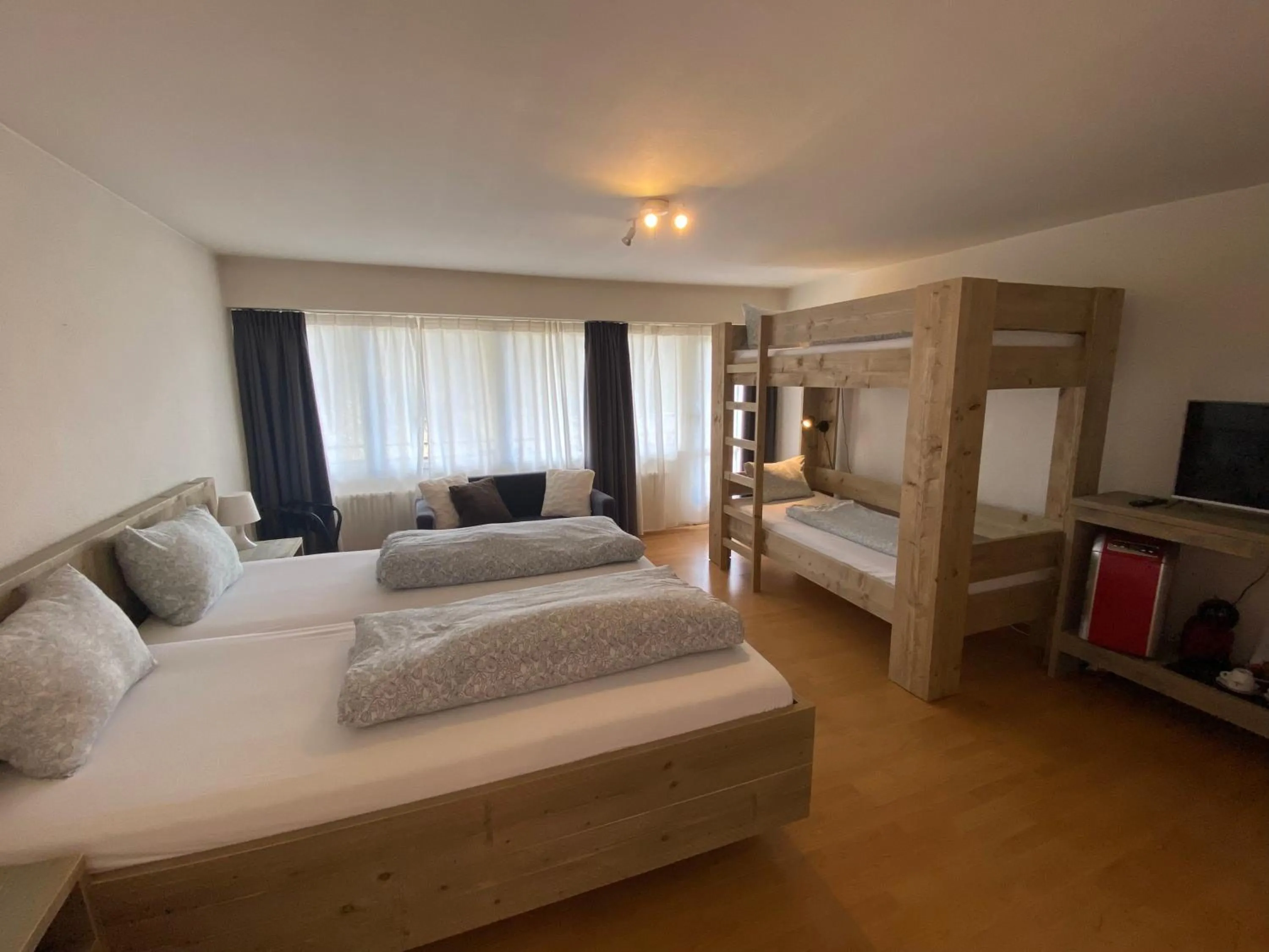 Bed in Hotel Twing