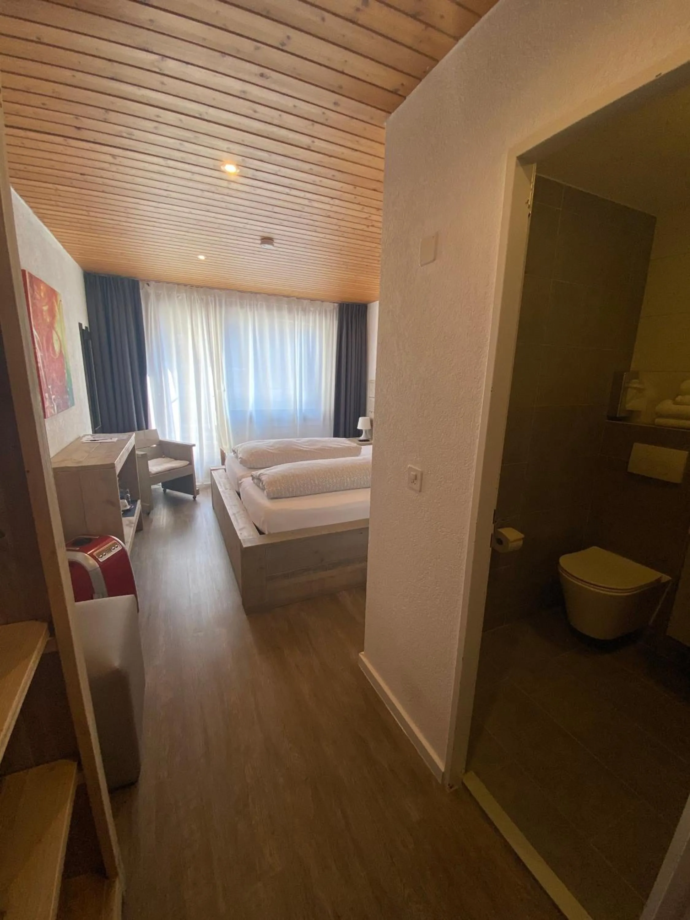 Bed in Hotel Twing
