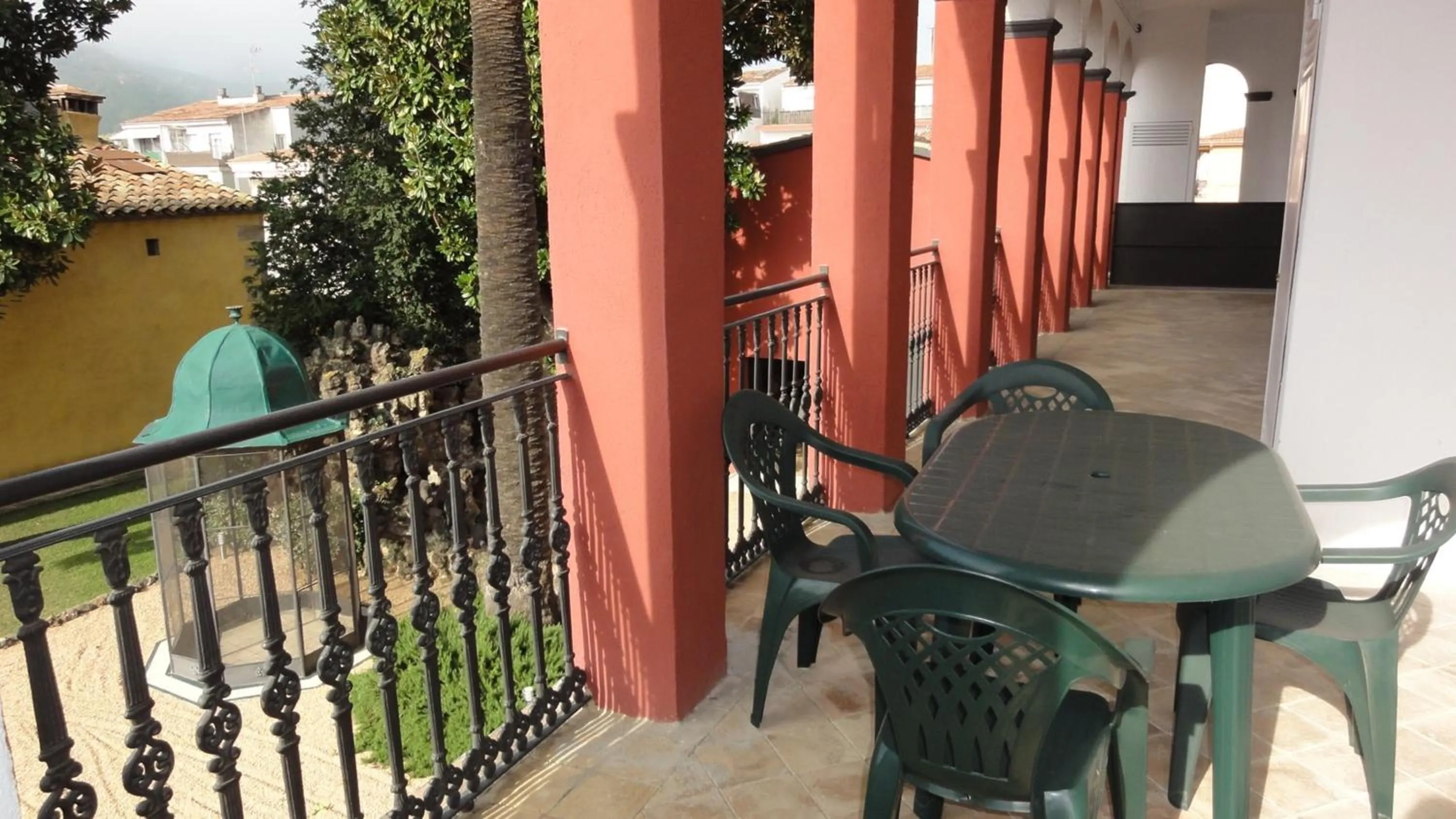 Balcony/Terrace in Aparthotel Can Gallart