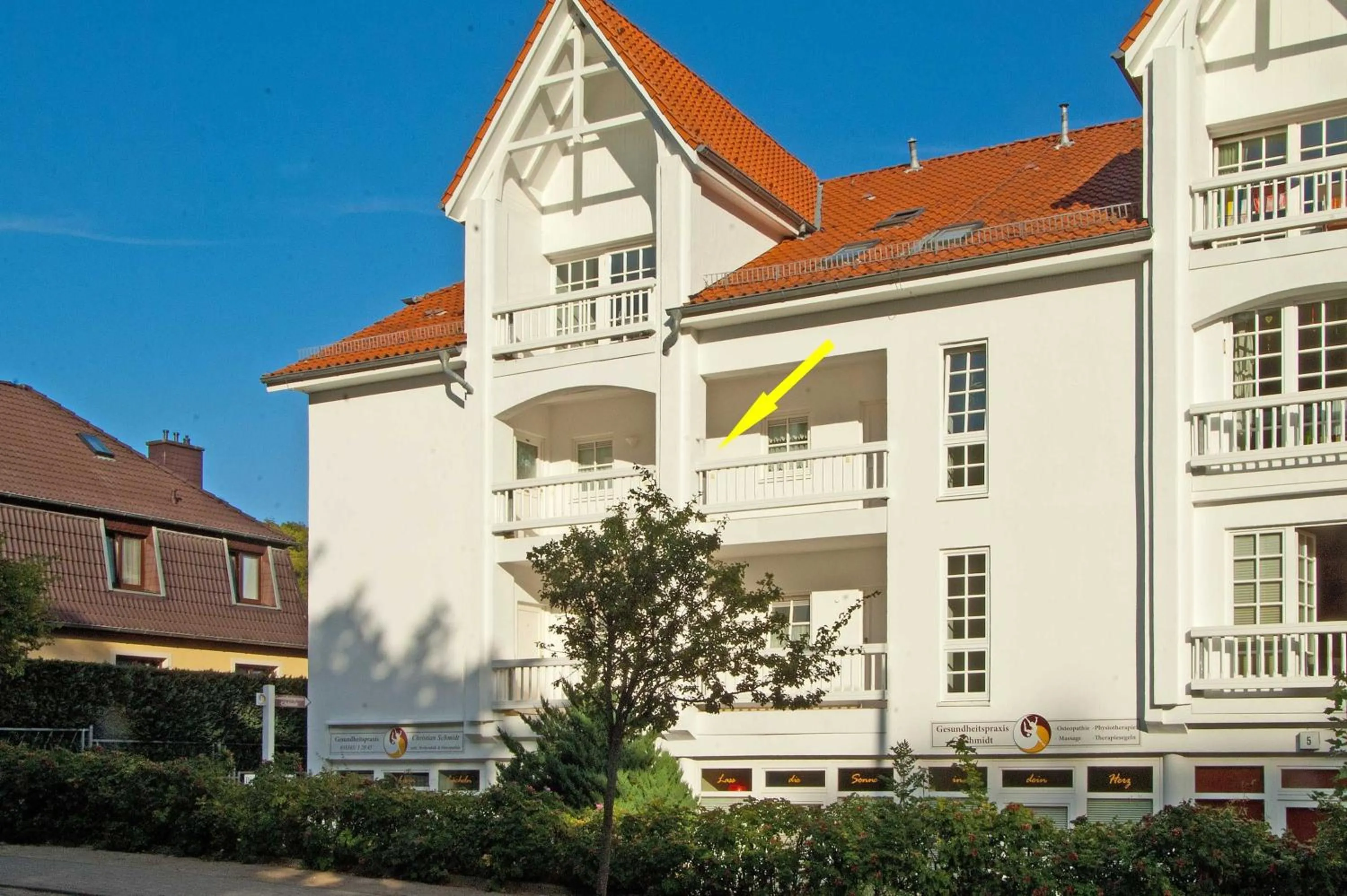 Haus Baltic 12 mit Balkon - zentrale Lage im Ostseebad Sellin
