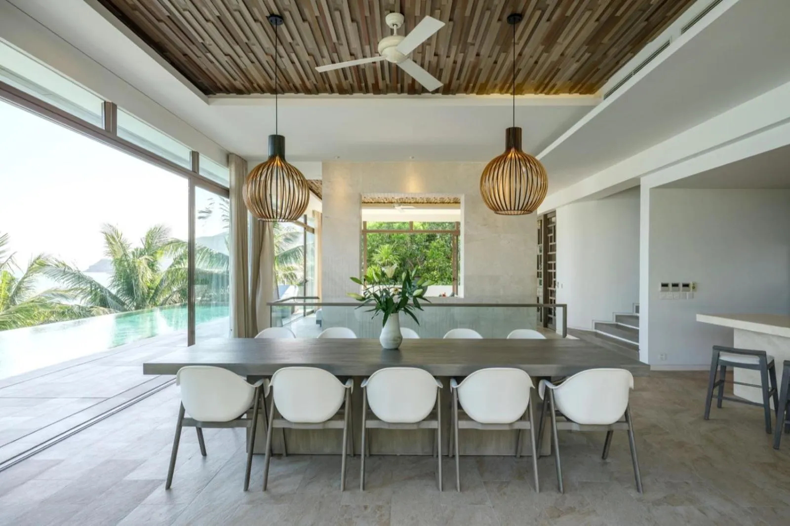 Dining area in Mia Resort Nha Trang