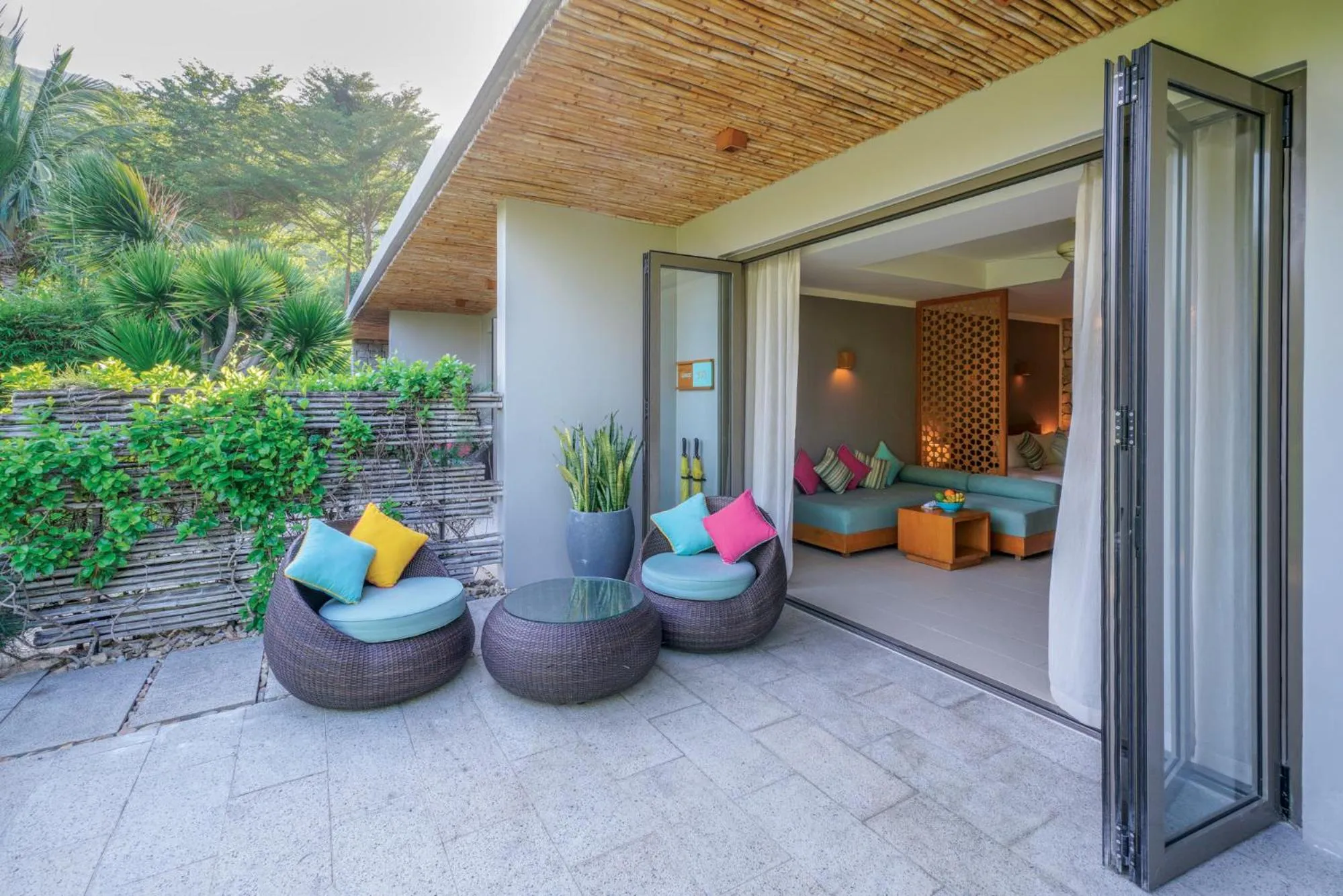 Balcony/Terrace in Mia Resort Nha Trang