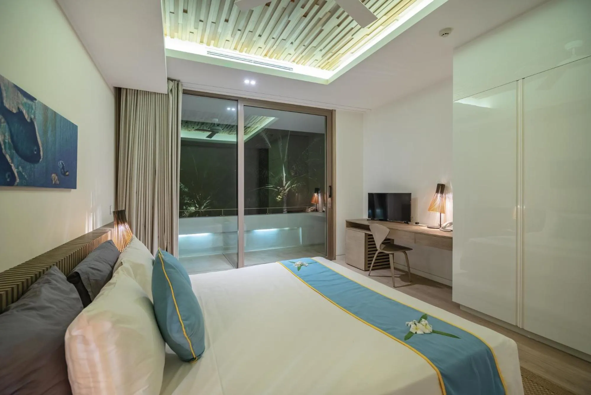 Bedroom, Bed in Mia Resort Nha Trang