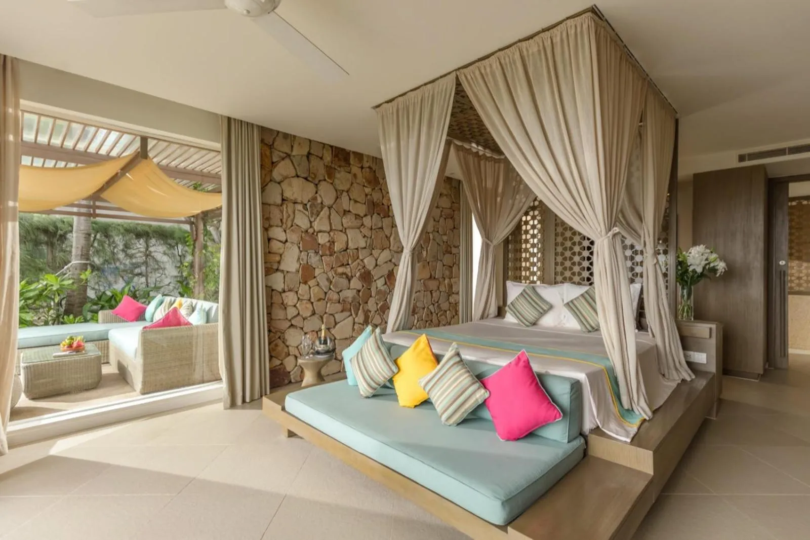 Bedroom, Bed in Mia Resort Nha Trang