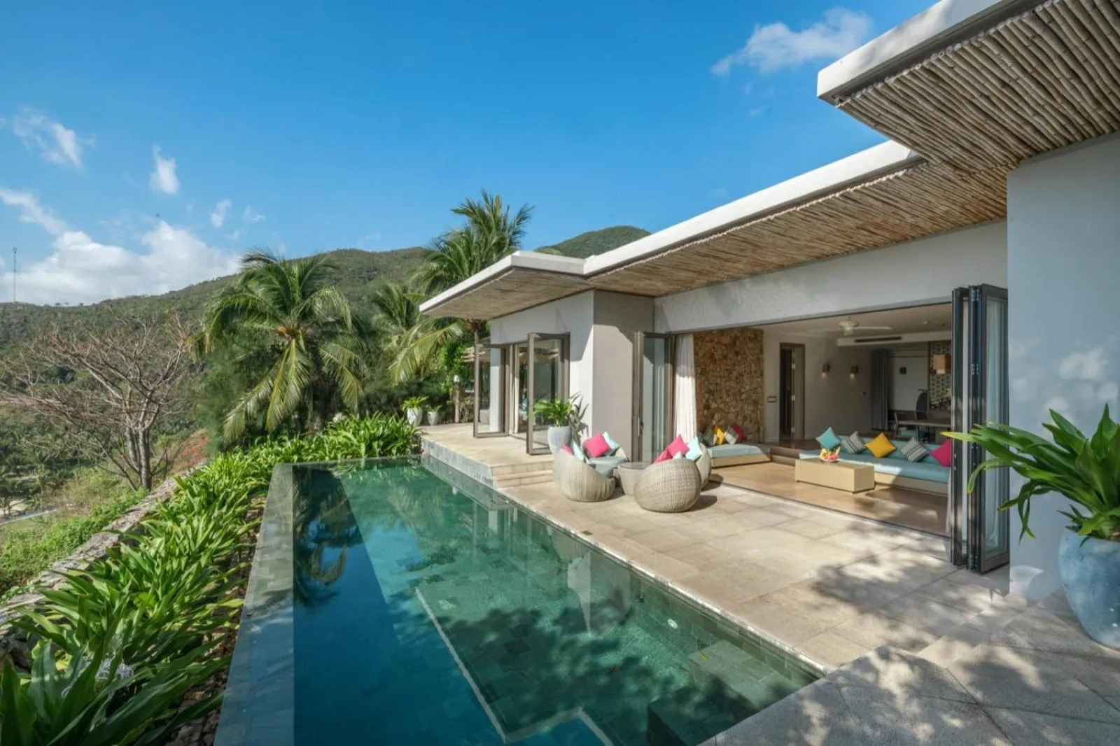 Pool view in Mia Resort Nha Trang