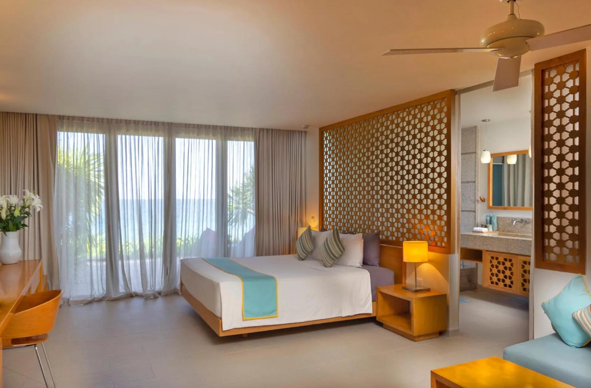 Bedroom, Bed in Mia Resort Nha Trang