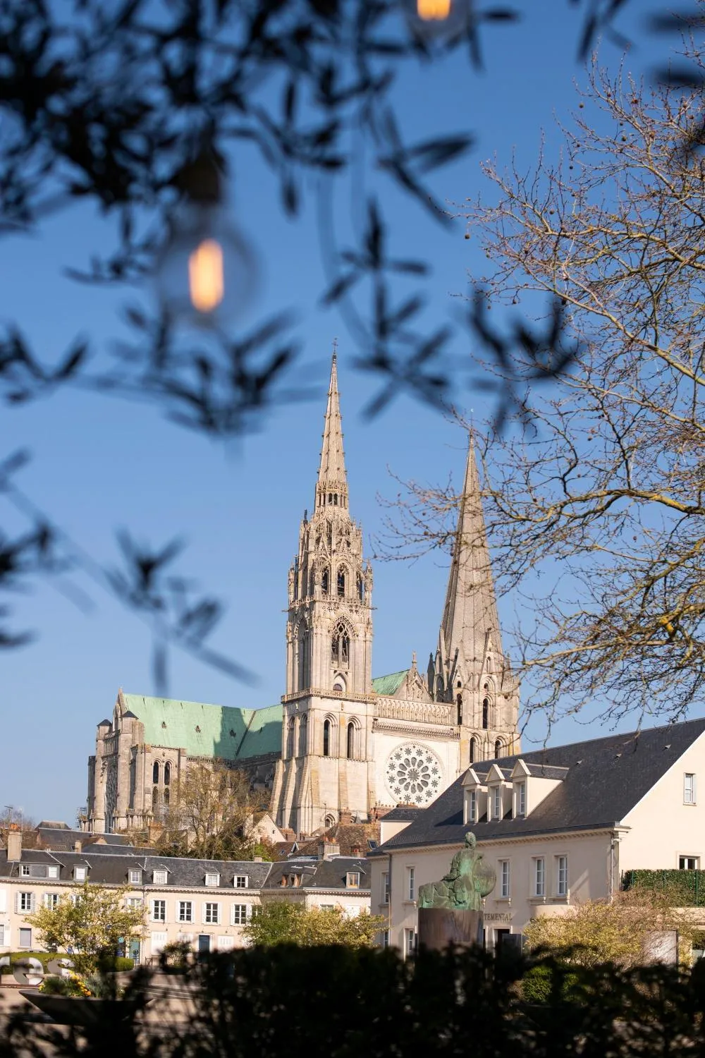 City view in Le Boeuf Couronné - Hôtel & Restaurant Chartres- Logis Hotels