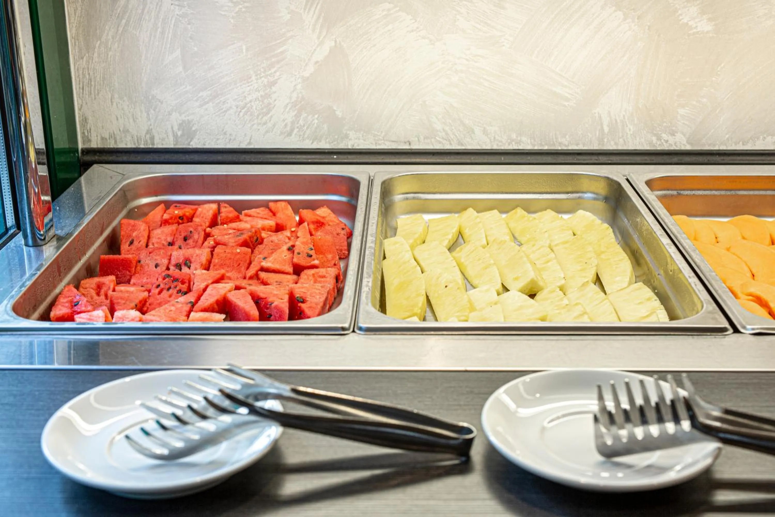Continental breakfast in Hotel Olanda